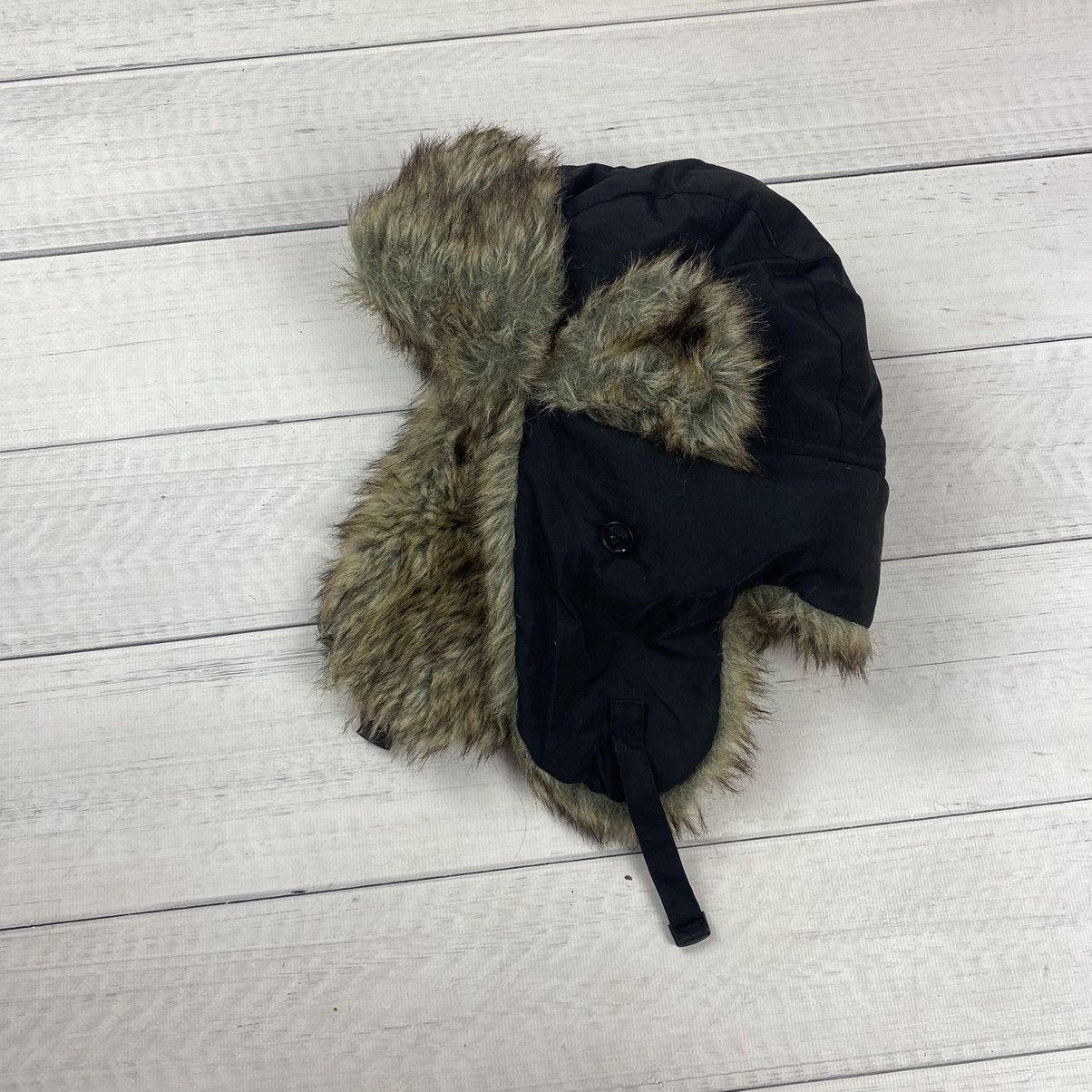 Other Y2K HYPE FUZZY MOHAIRE AVIATOR USSR USHANKA HAT Size ONE SIZE - 1 Thumbnail