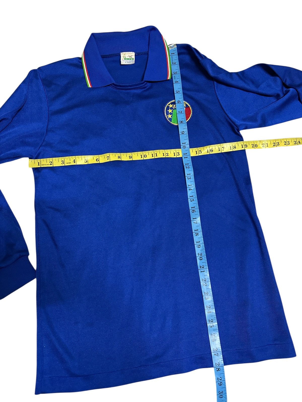 Vintage Vintage Italy Long Sleeve Jersey . Size US L / EU 52-54 / 3 - 3 Thumbnail