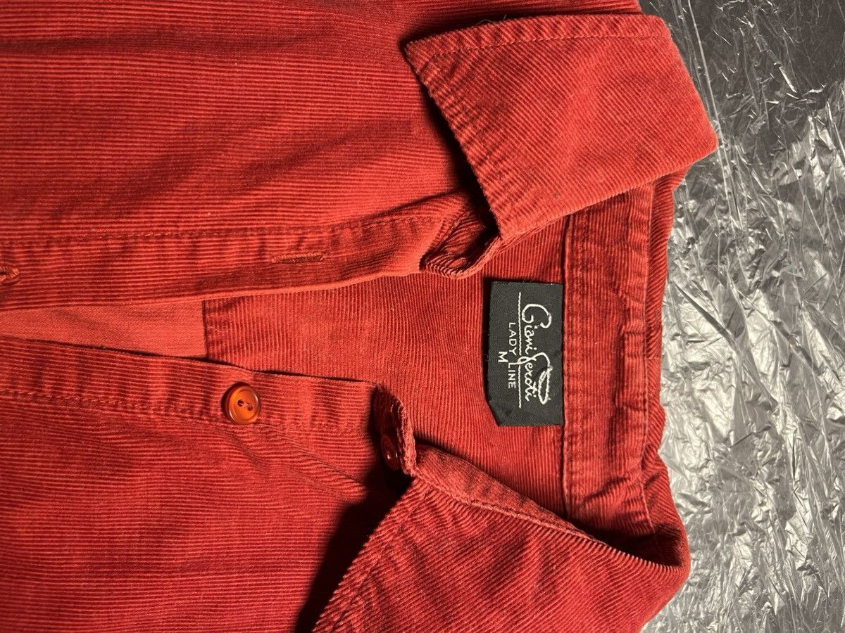 Designer × Vintage Gianni Feroti Corduroy Shirt Size M / US 6-8 / IT 42-44 - 3 Thumbnail