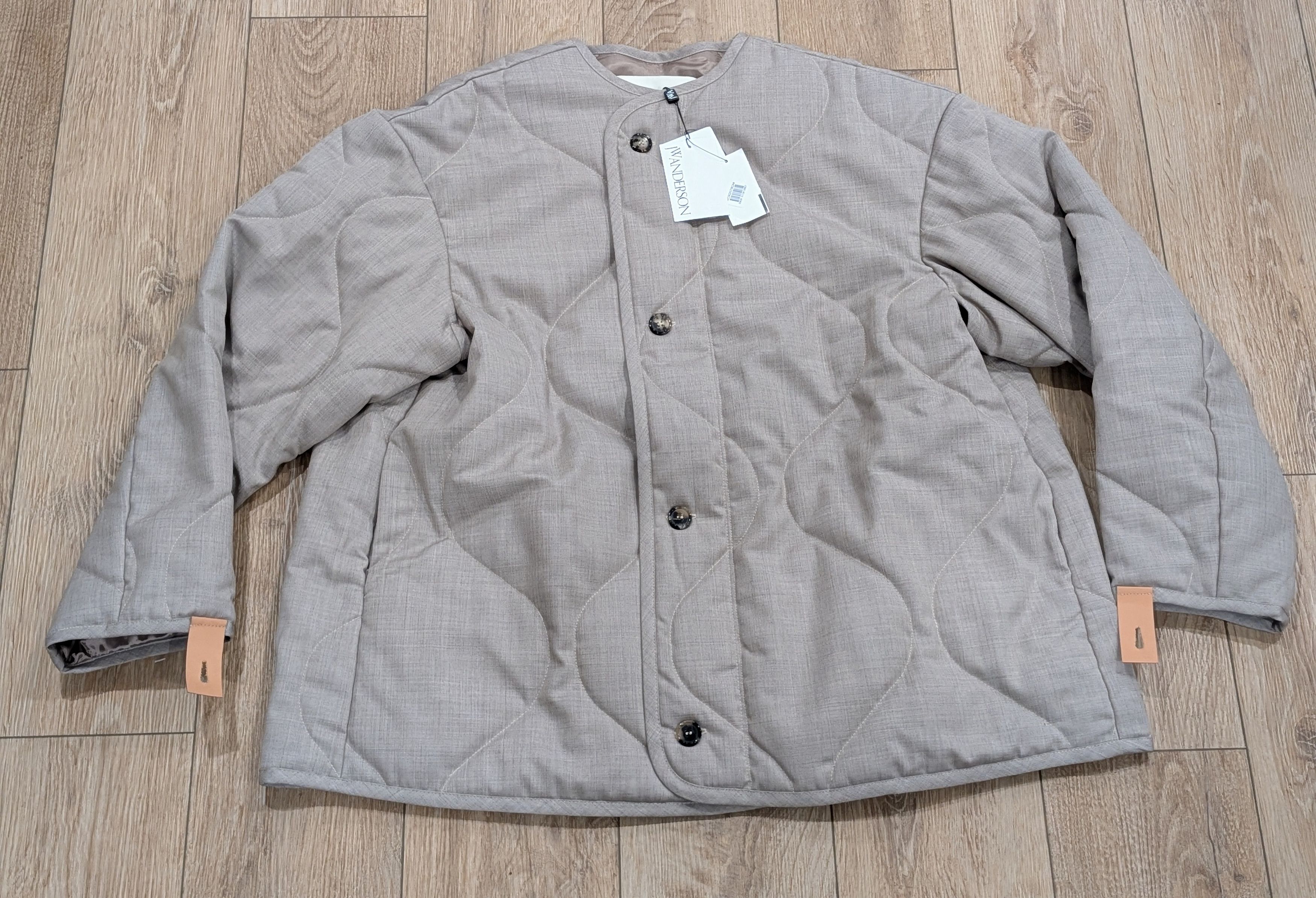 JW Anderson JW Anderson Quilted Jacket Clay Melange Medium Size US M / EU 48-50 / 2 - 1 Thumbnail