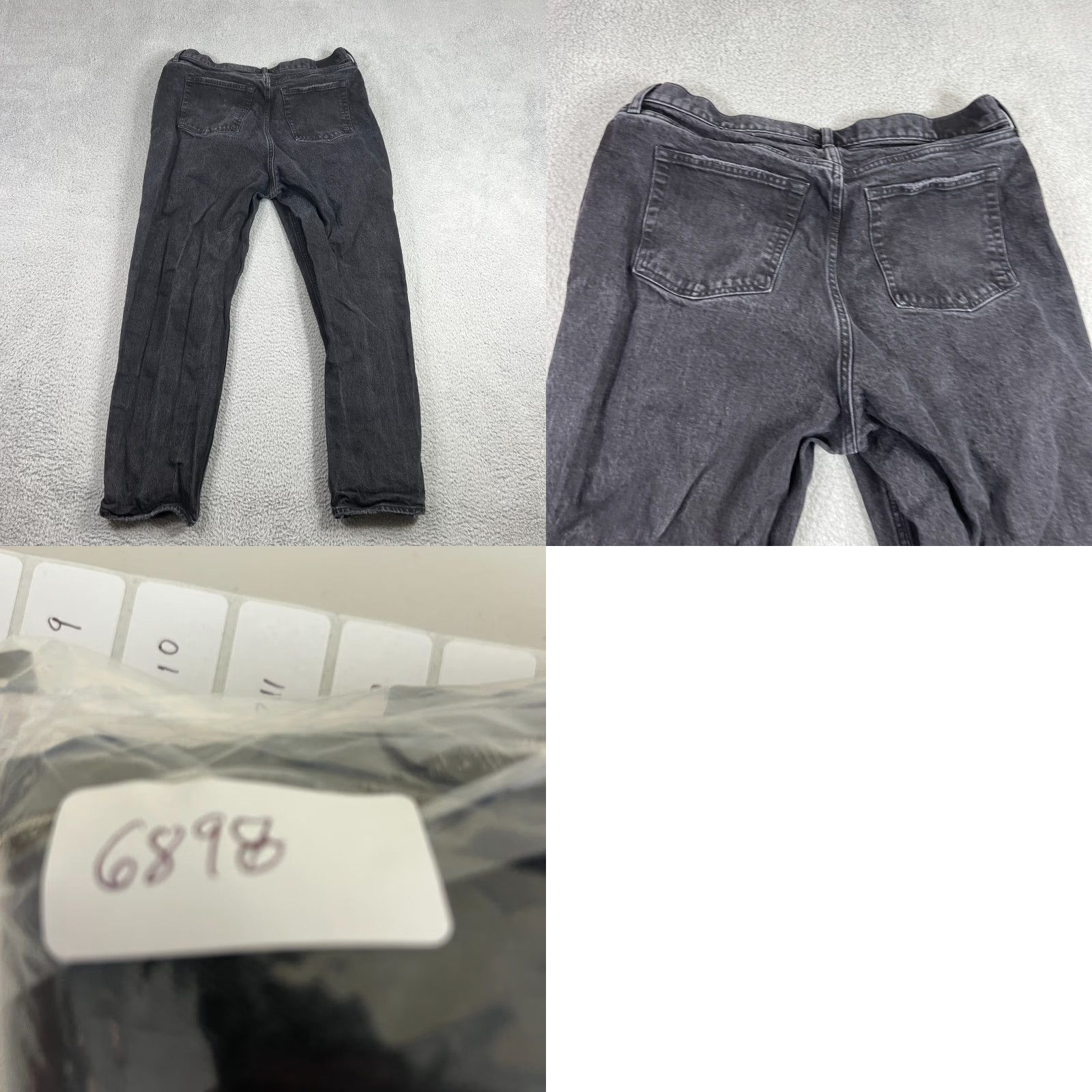 Abercrombie & Fitch VINTAGE Abercrombie & Fitch Women’s Jeans The Dad High Rise Button Fly Distressed Blue 16 Regular 31in Inseam Girls/Womens Size 38" / US 16 / IT 52 - 8 Thumbnail