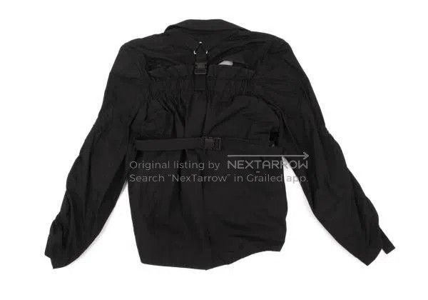 Junya Watanabe Junya Watanabe Black Parachute Belted Jacket Size M / US 6-8 / IT 42-44 - 6 Thumbnail