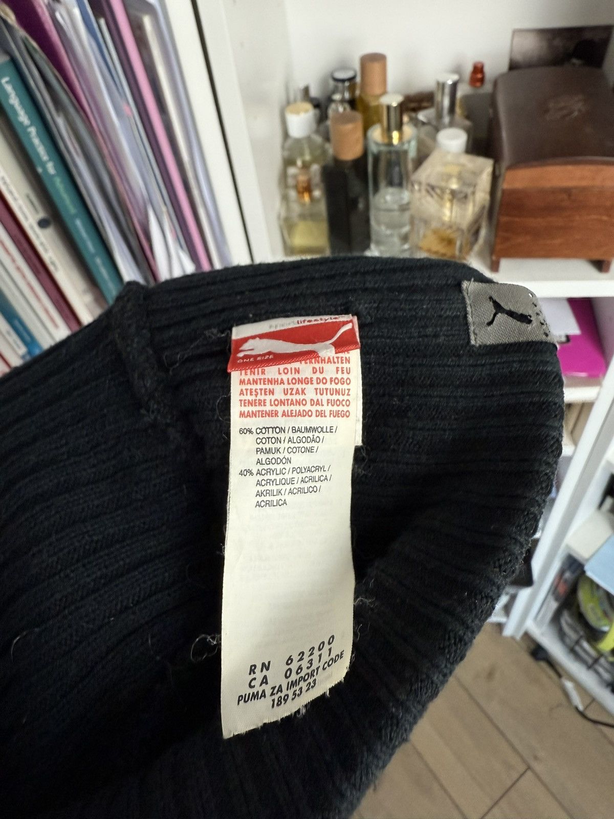 Japanese Brand × Puma Vintage y2k Puma winter beanie hat avantgarde skins archive Size ONE SIZE - 4 Thumbnail