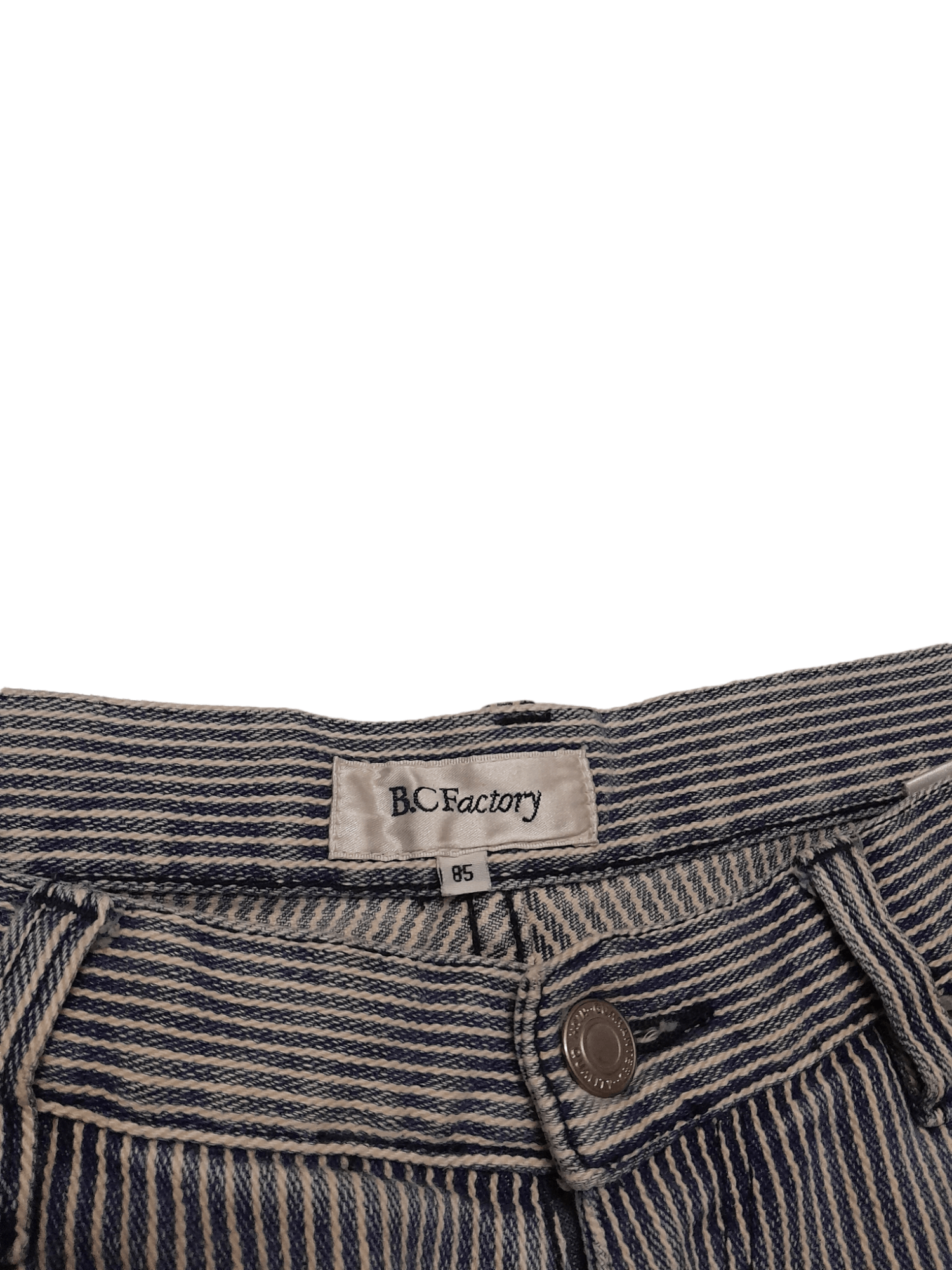 Japanese Brand B.C FACTORY Hickory Stripe (S106) Size US 34 / EU 50 - 3 Thumbnail