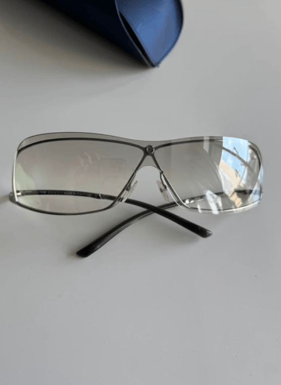 Gucci Gucci Sunglasses Mask Pop Ski Logo Plastic Vintage Size ONE SIZE - 3 Thumbnail