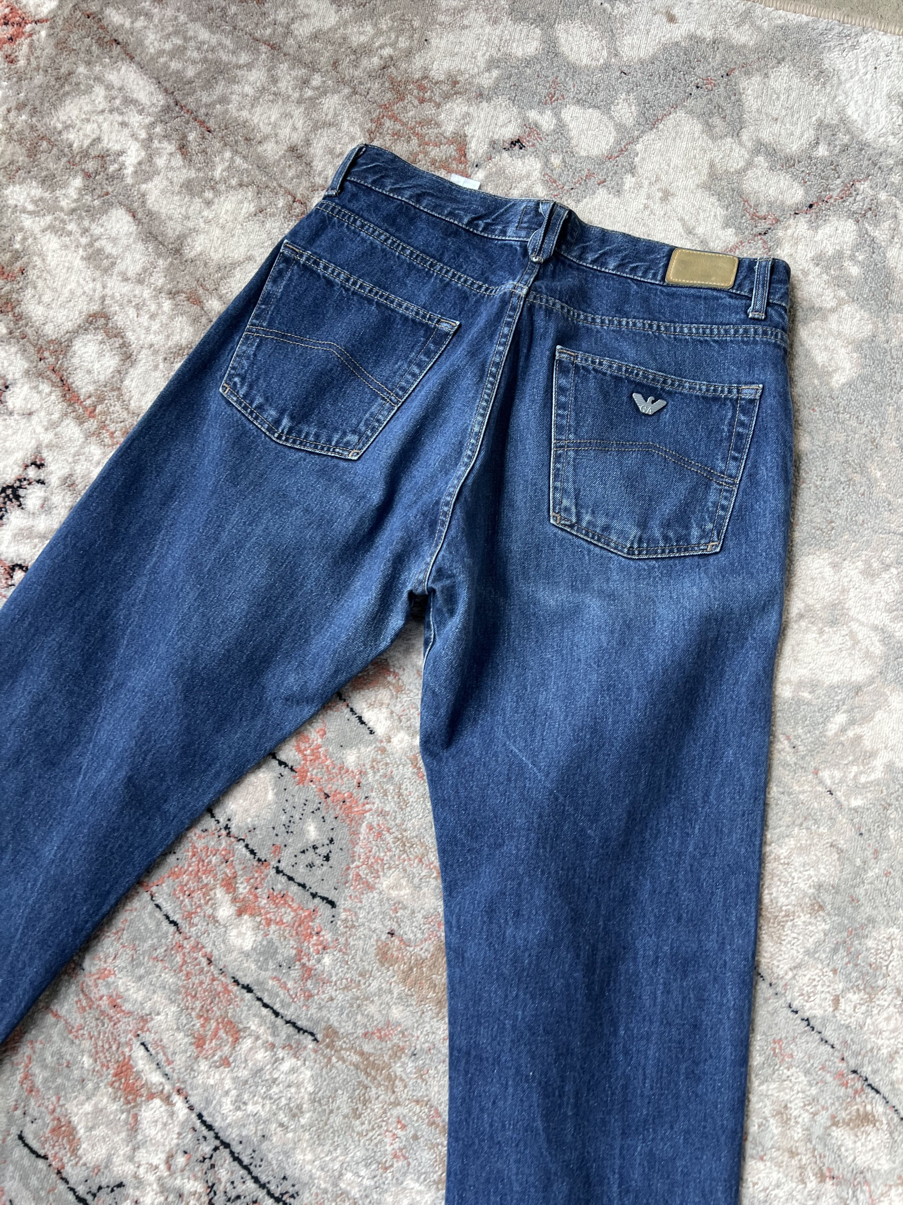 Giorgio Armani Armani Jeans Vintage Denim Metal Logo Size US 34 / EU 50 - 2 Thumbnail