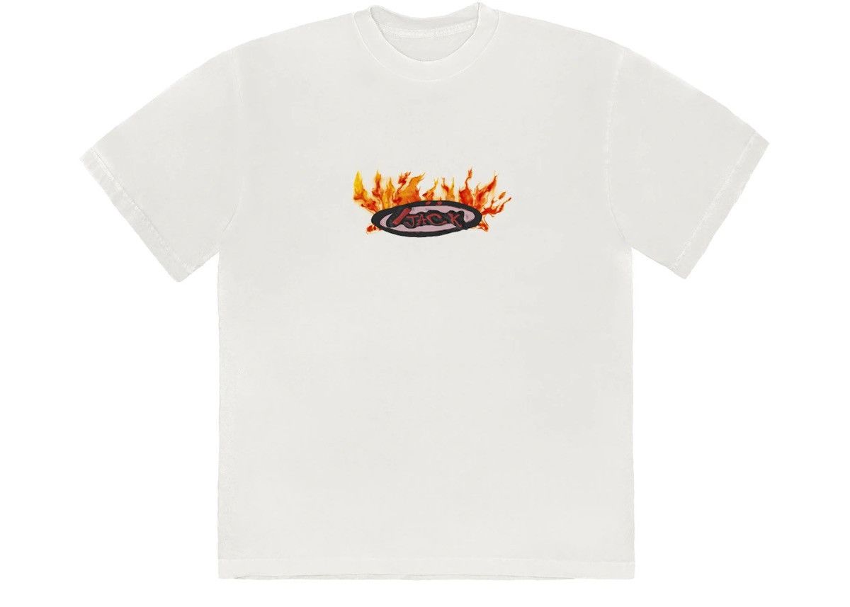 Cactus Jack Flame tee