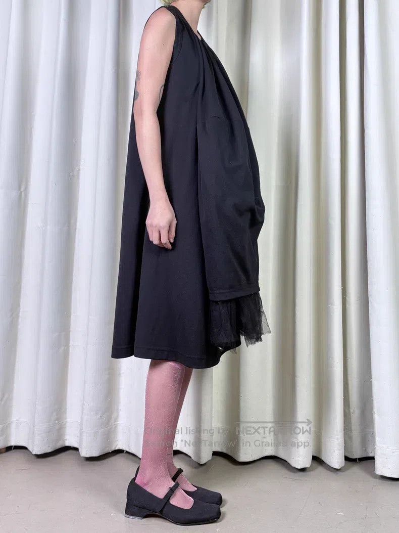 Comme des Garcons Comme Des Garcons Deconstructed Black Lace Dress Size XS / US 0-2 / IT 36-38 - 5 Thumbnail