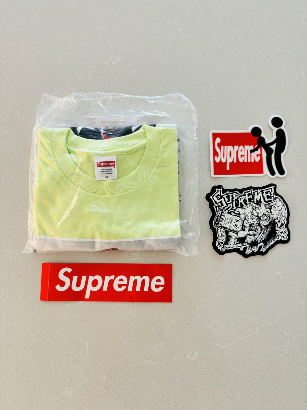 Supreme Playboi Carti Photo Tee (Pale Green) Size US M / EU 48-50 / 2 - 3 Thumbnail