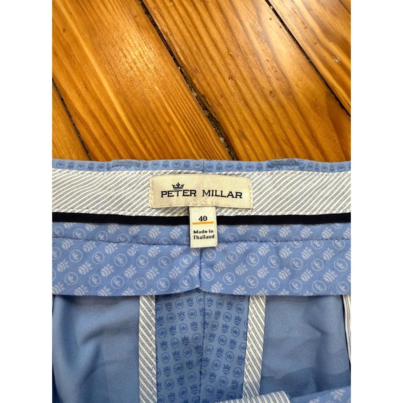 Peter Millar Peter Millar Golf Shorts Men 40 Salem Performance All Over Print 9" Tavistock CC Size US 40 / EU 56 - 4 Thumbnail