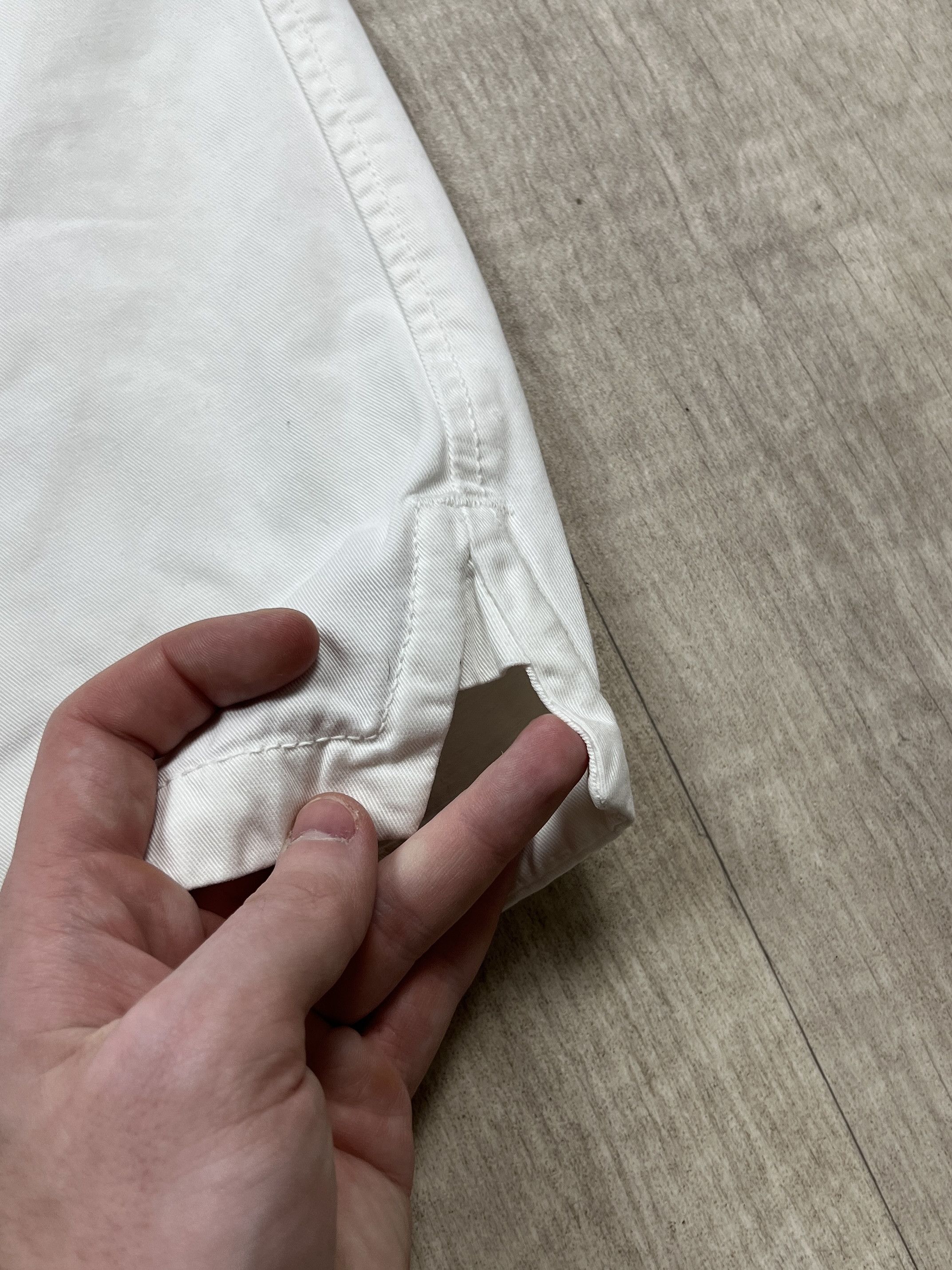 Prada Prada White Cargo Pants (Y0260) Size 28" / US 6 / IT 42 - 4 Thumbnail
