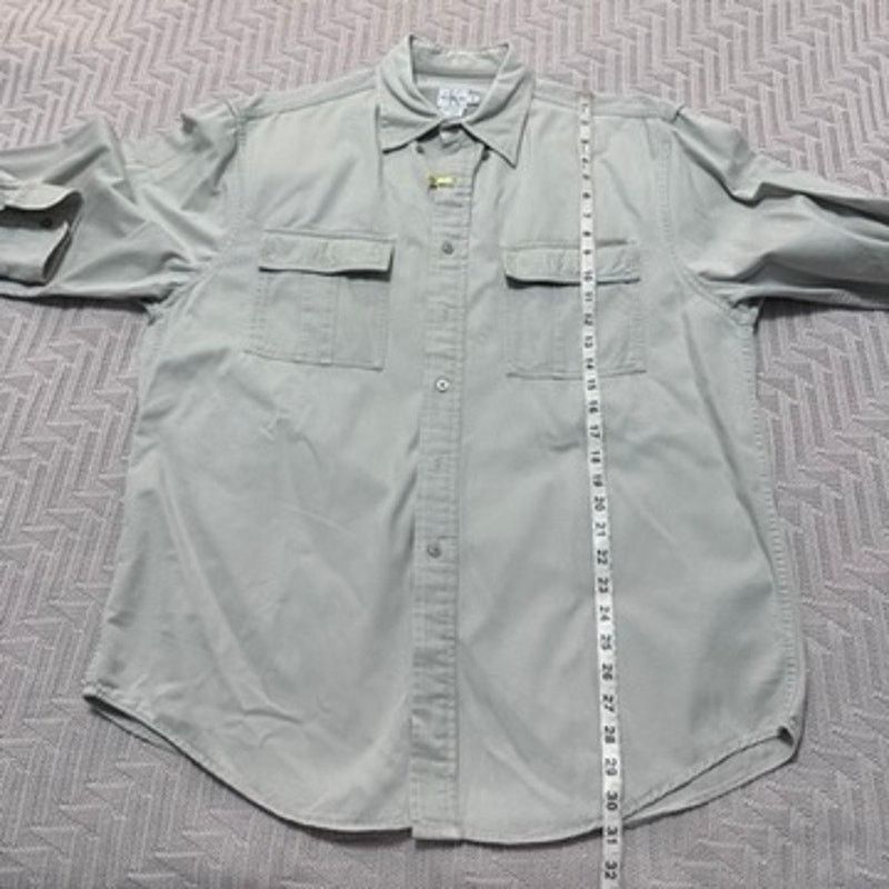 Calvin Klein Calvin Klein khaki button down size M Size US M / EU 48-50 / 2 - 7 Thumbnail