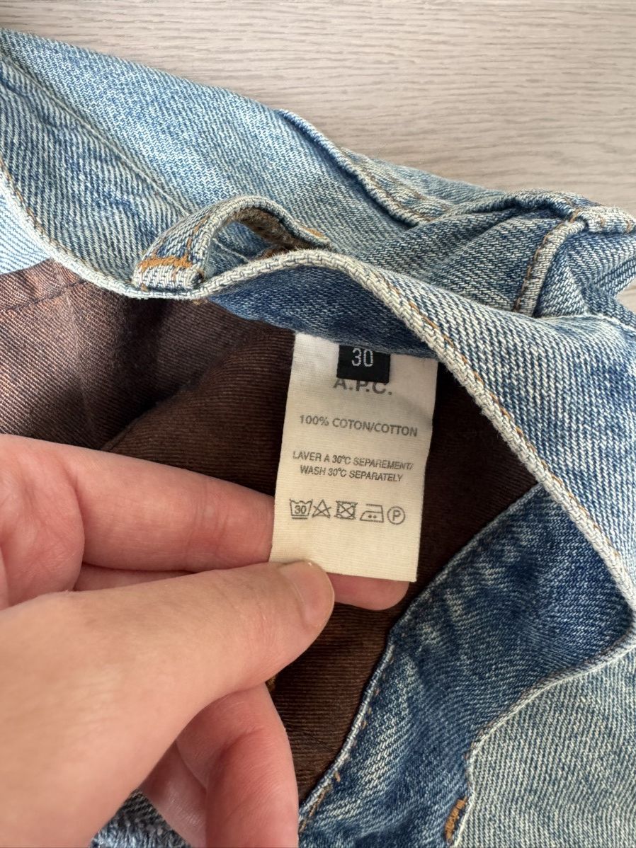 A.P.C. × Kanye West APC x Kanye Denim Jeans 2013 Size US 30 / EU 46 - 4 Thumbnail