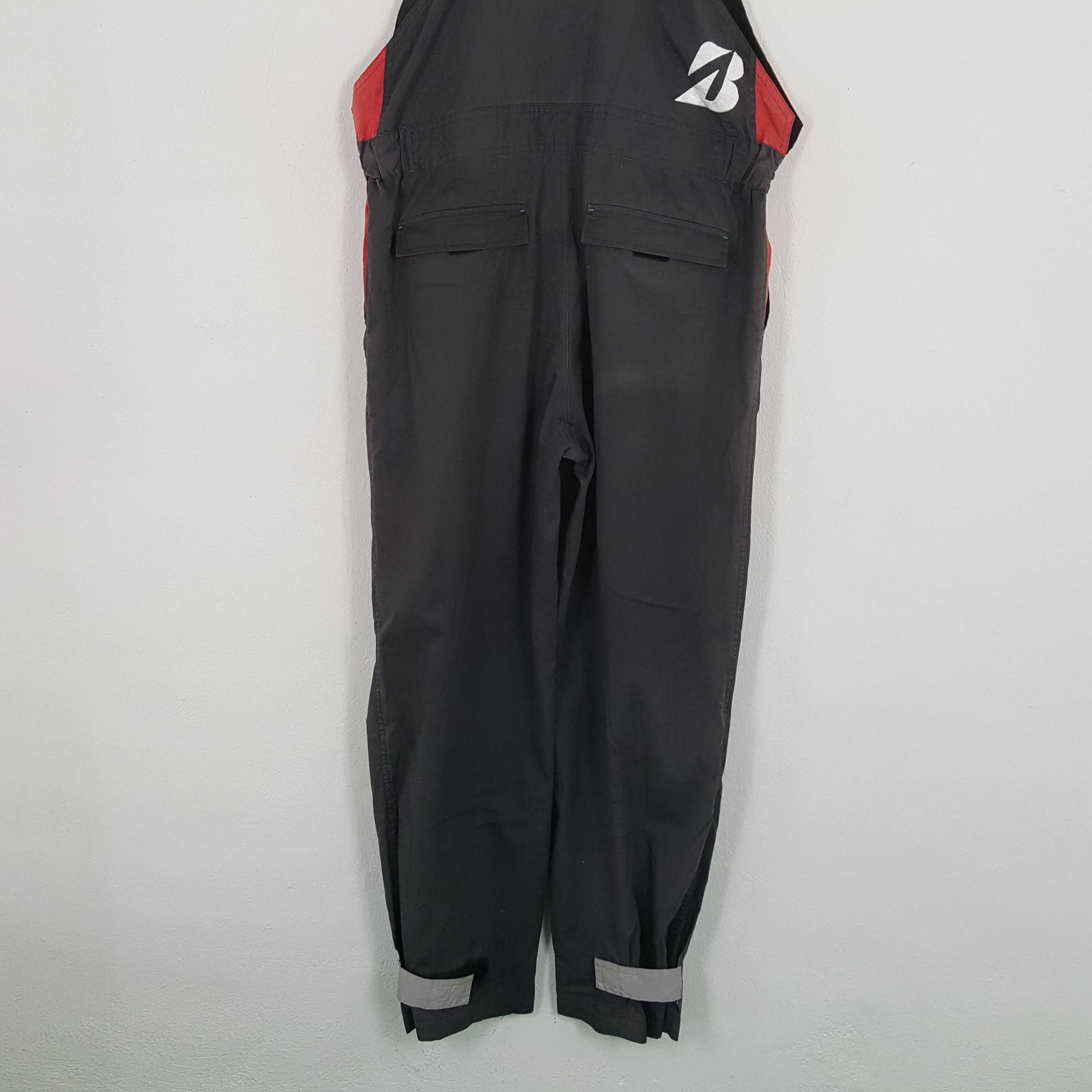 Vintage BRIDGESTONE Overall Pants Racing Motorsports Style Size US 37 - 6 Thumbnail