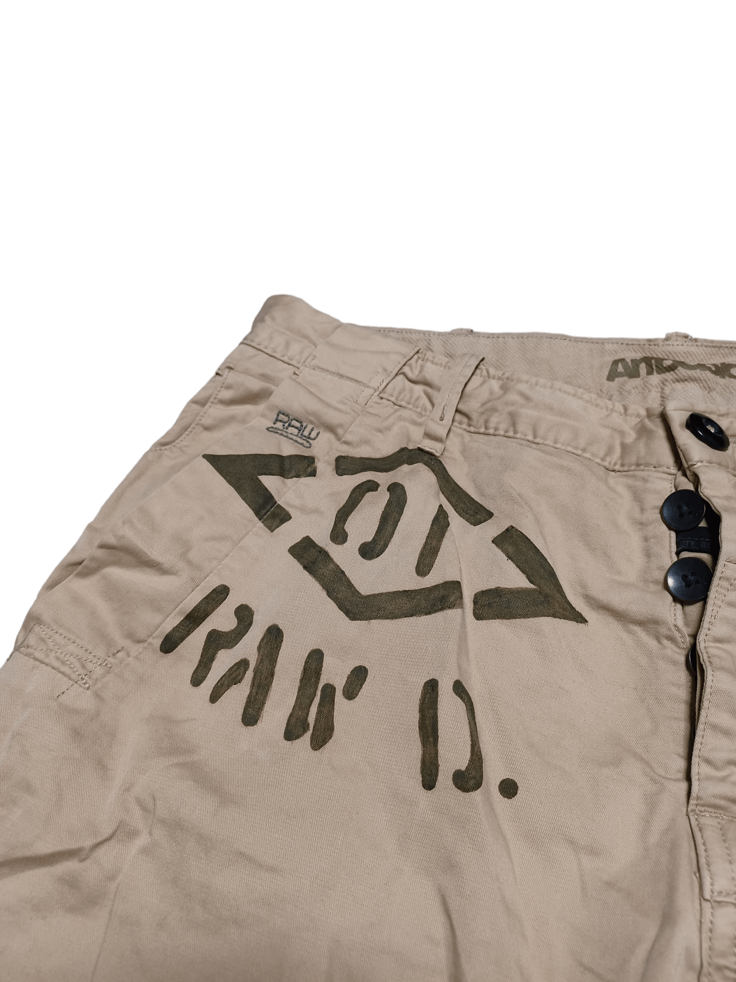 G-Star G STAR RAW BIGLOGO CARGO MULTIPOCKET SHORTS Size US 32 / EU 48 - 3 Thumbnail