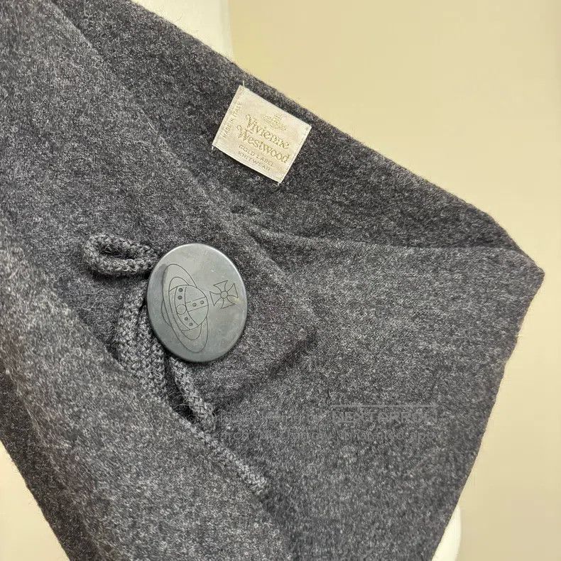 Vivienne Westwood Vivienne Westwood size M Gray wool half skirt, show model h Size 27" / US 4 / IT 40 - 6 Thumbnail