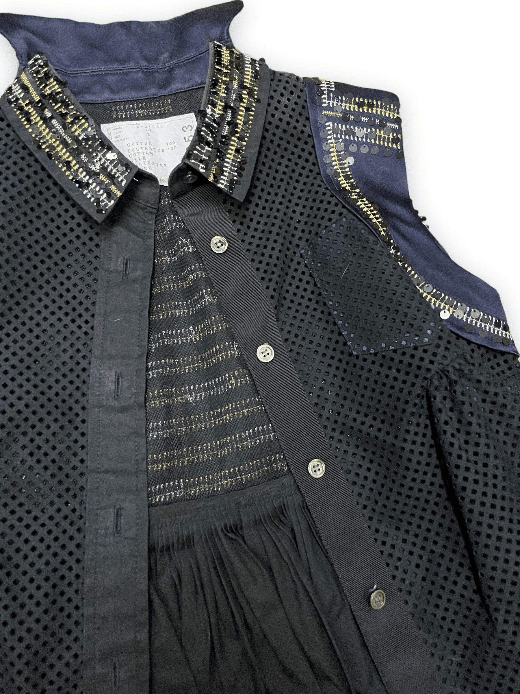 Other Sacai Vintage Designer Going Out Top Made In Japan Size S Size S / US 4 / IT 40 - 3 Thumbnail