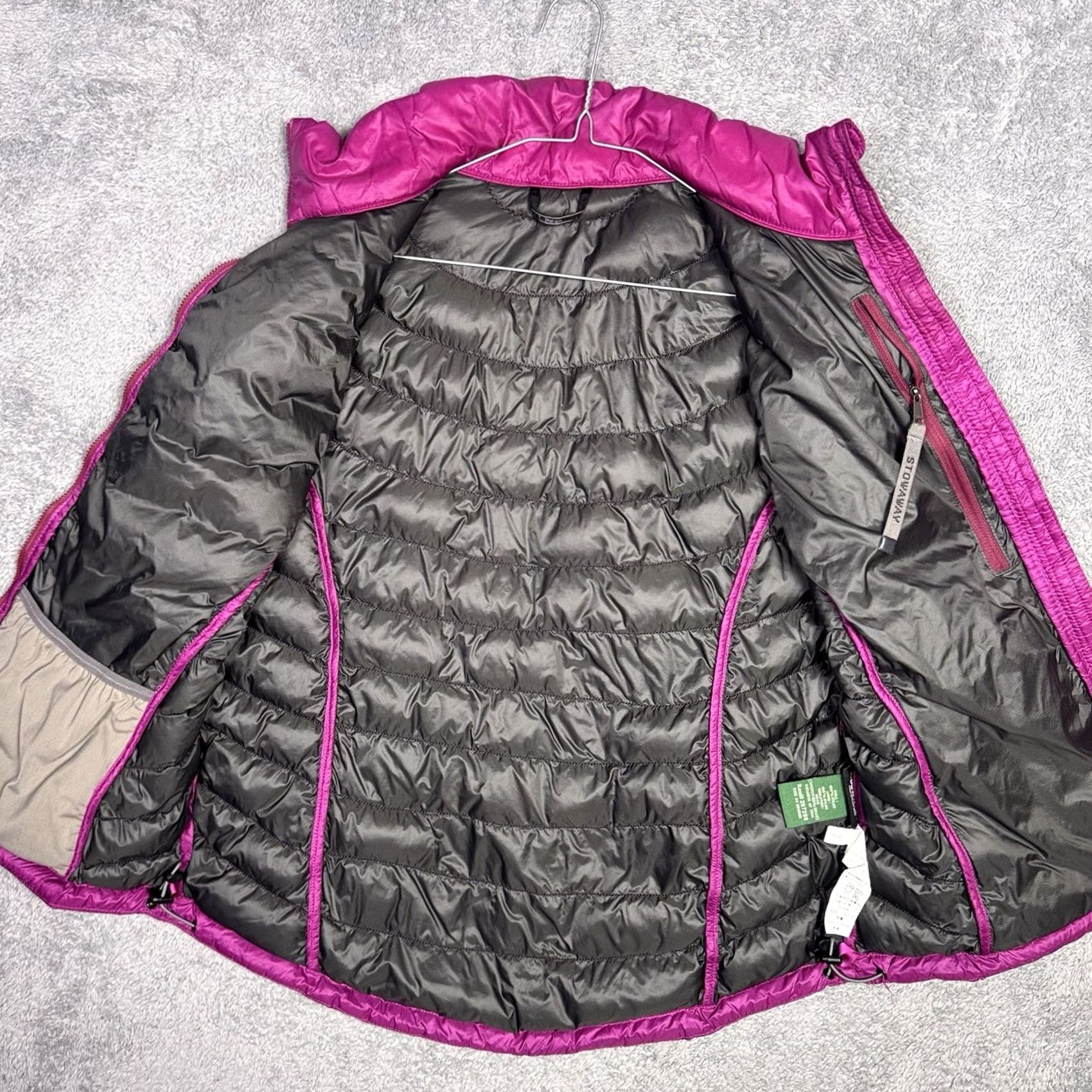 Vintage LL Bean Vest Women's M Ultralight 850 Down Quilted Puffer DownTek Ripstop 287288 Size M / US 6-8 / IT 42-44 - 7 Thumbnail