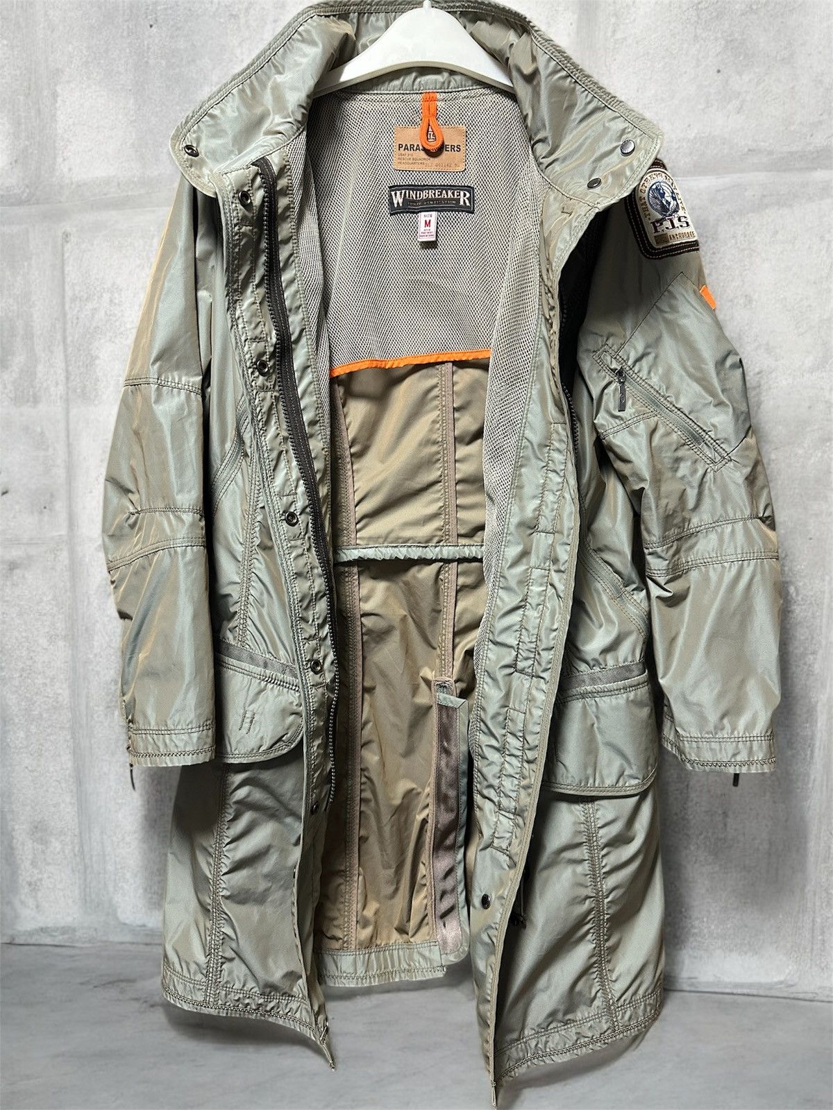 Parajumpers Parajumpers Windbreaker Nylon Long Women’s Jacket M Size Size M / US 6-8 / IT 42-44 - 3 Thumbnail