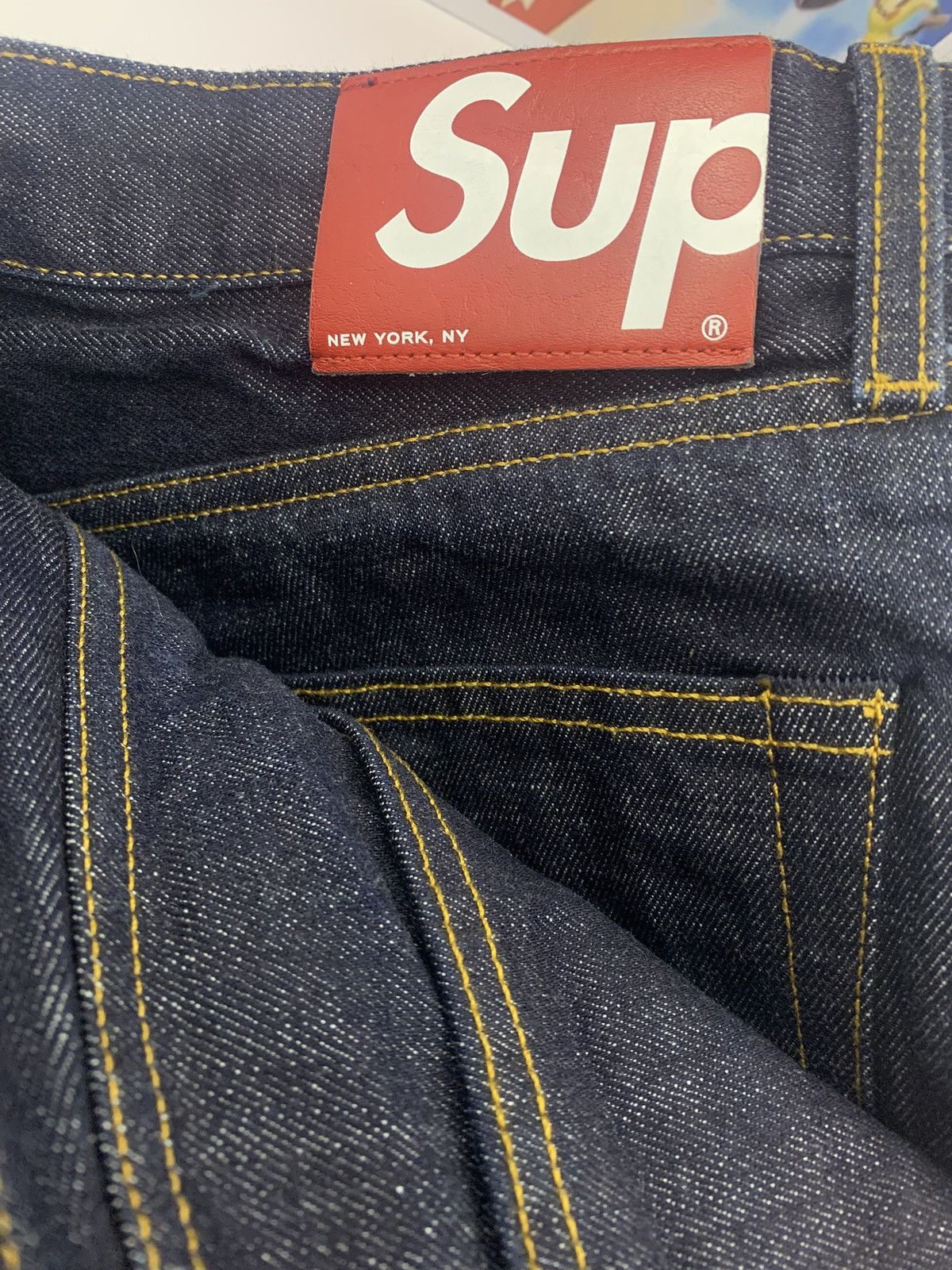 Supreme Supreme Selvedge Denim Jeans Size 34 | Grailed