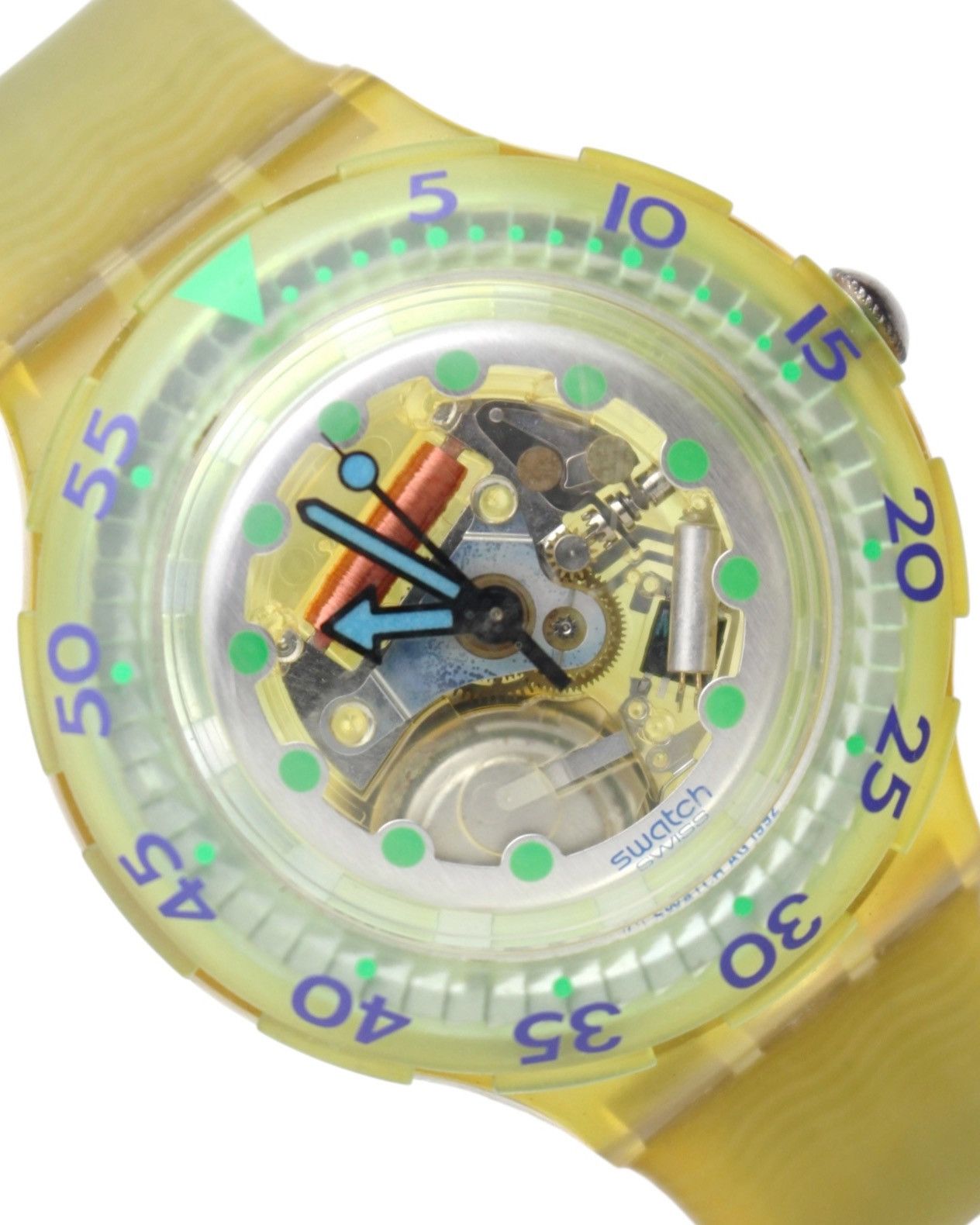 Swatch 1993 SWATCH SCUBA 200 SDK107 “DOLCE VITA” FULLSET Size ONE SIZE - 6 Thumbnail