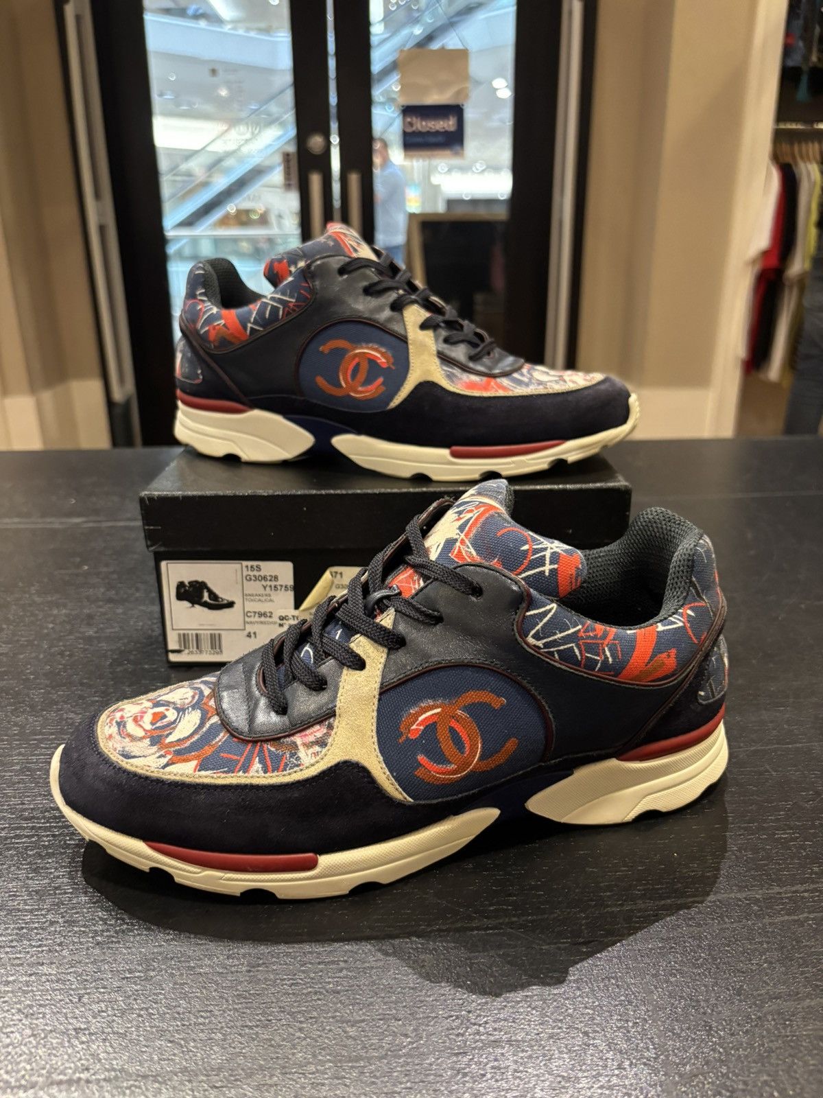 Chanel Chanel Graffiti Heart Sneaker Size US 8 / EU 41 - 2 Thumbnail