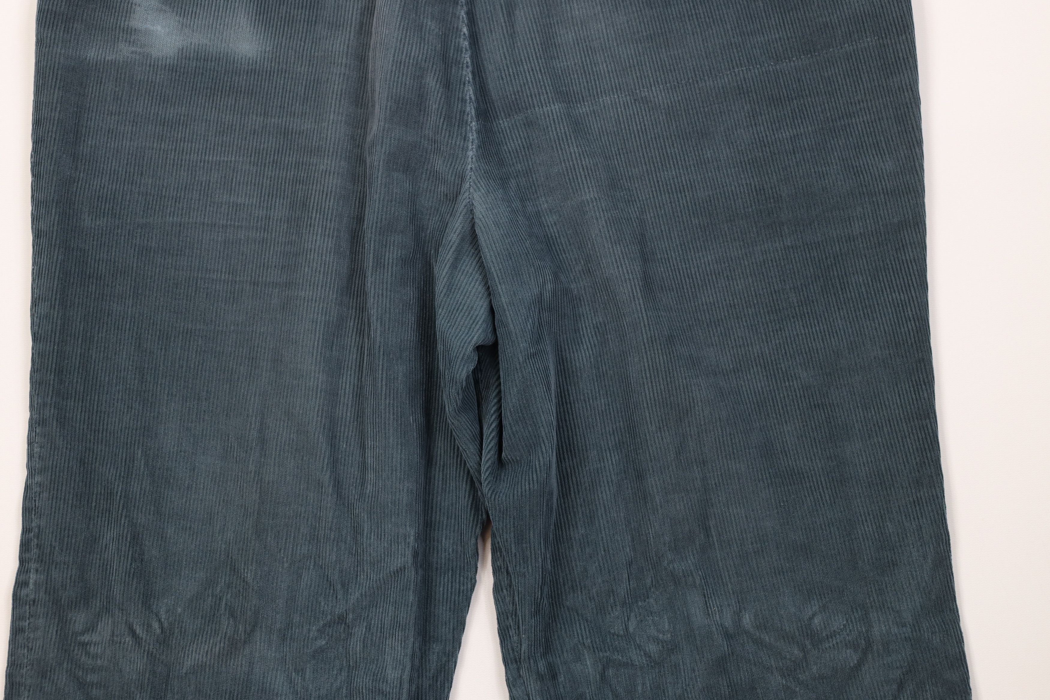Vintage Vintage 70s Streetwear Wide Leg Corduroy Pants Green USA Size US 38 / EU 54 - 11 Thumbnail