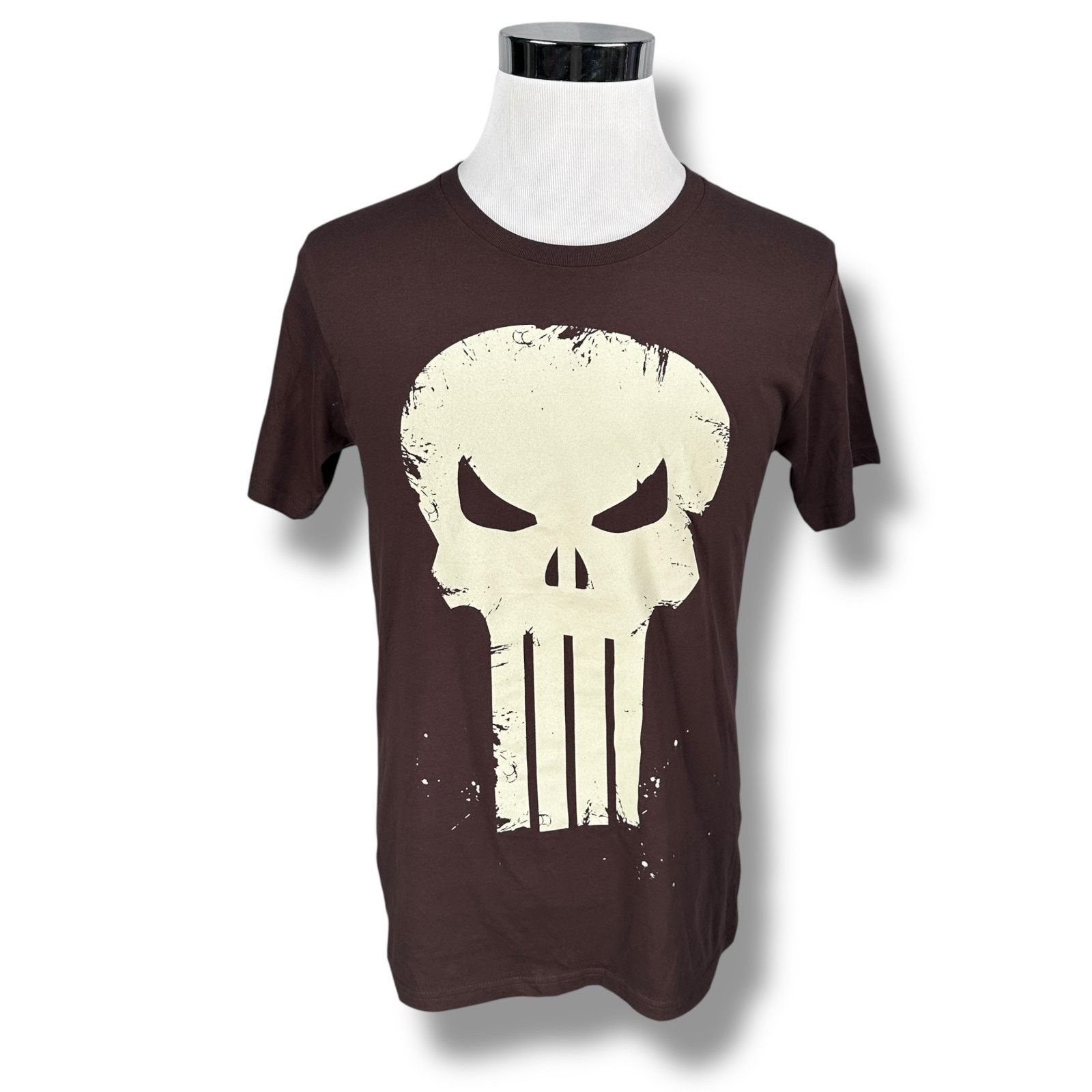 Mad Engine Y2K Mad Engine Marvel Punisher T-Shirt Men's M Brown Vintage Size US M / EU 48-50 / 2 - 1 Thumbnail