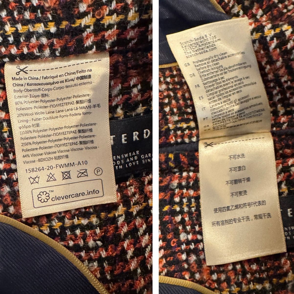 Scotch & Soda Scotch & Soda Single Breasted Overcoat Size Medium Size US M / EU 48-50 / 2 - 10 Thumbnail