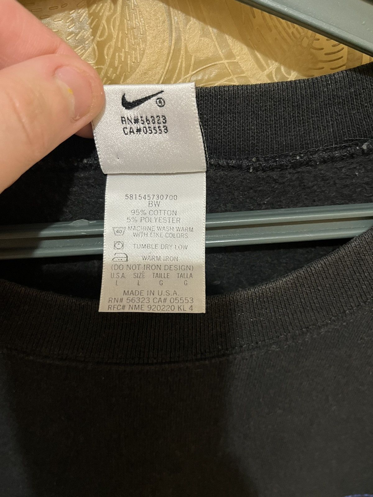 Other Vintage NIKE washed sweatshirt Made in USA 🇺🇸 Size US L / EU 52-54 / 3 - 6 Thumbnail