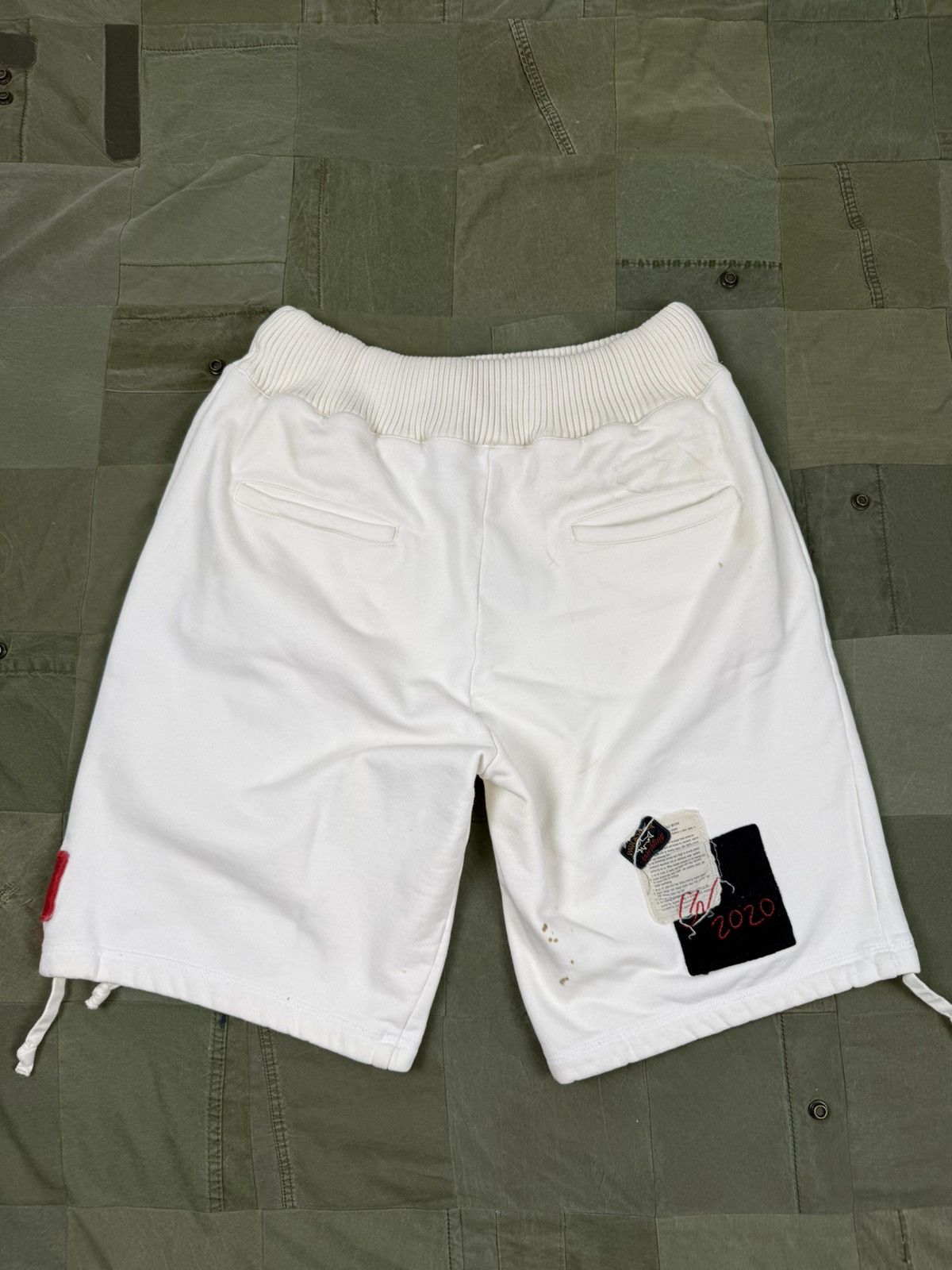 Greg Lauren × Paul & Shark Patchwork Sailor Shorts Size US 34 / EU 50 - 3 Thumbnail