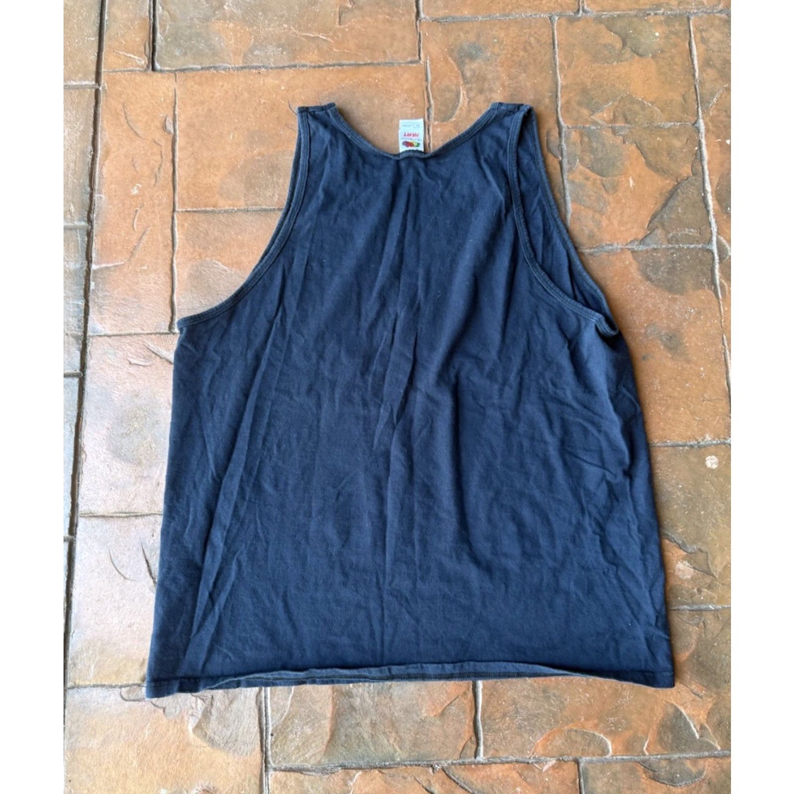 Harley Davidson VINTAGE Harley-Davidson Skeleton Motorcycle Tank Top Shirt 2XL Biker Grunge Shirt Size US XL / EU 56 / 4 - 3 Thumbnail