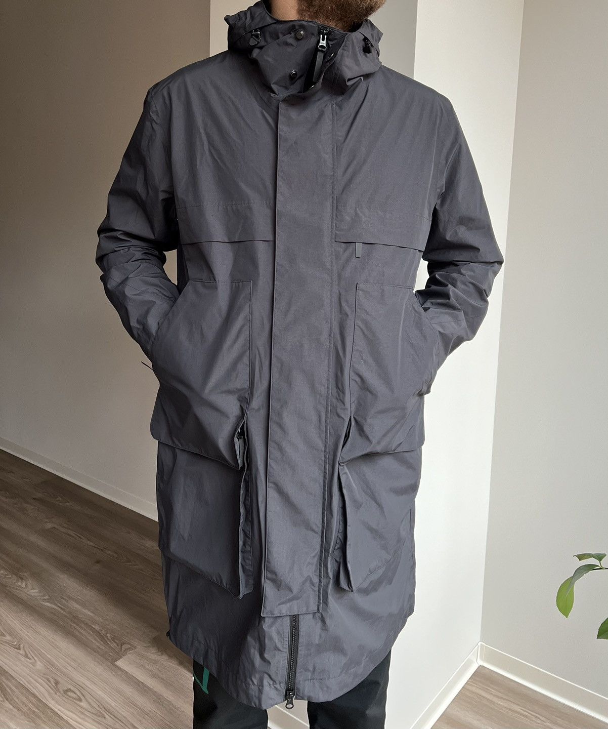 Jack Wolfskin Jack Wolfskin Tech Lab Long Jacket Texapore Coat Size US L / EU 52-54 / 3 - 20 Thumbnail