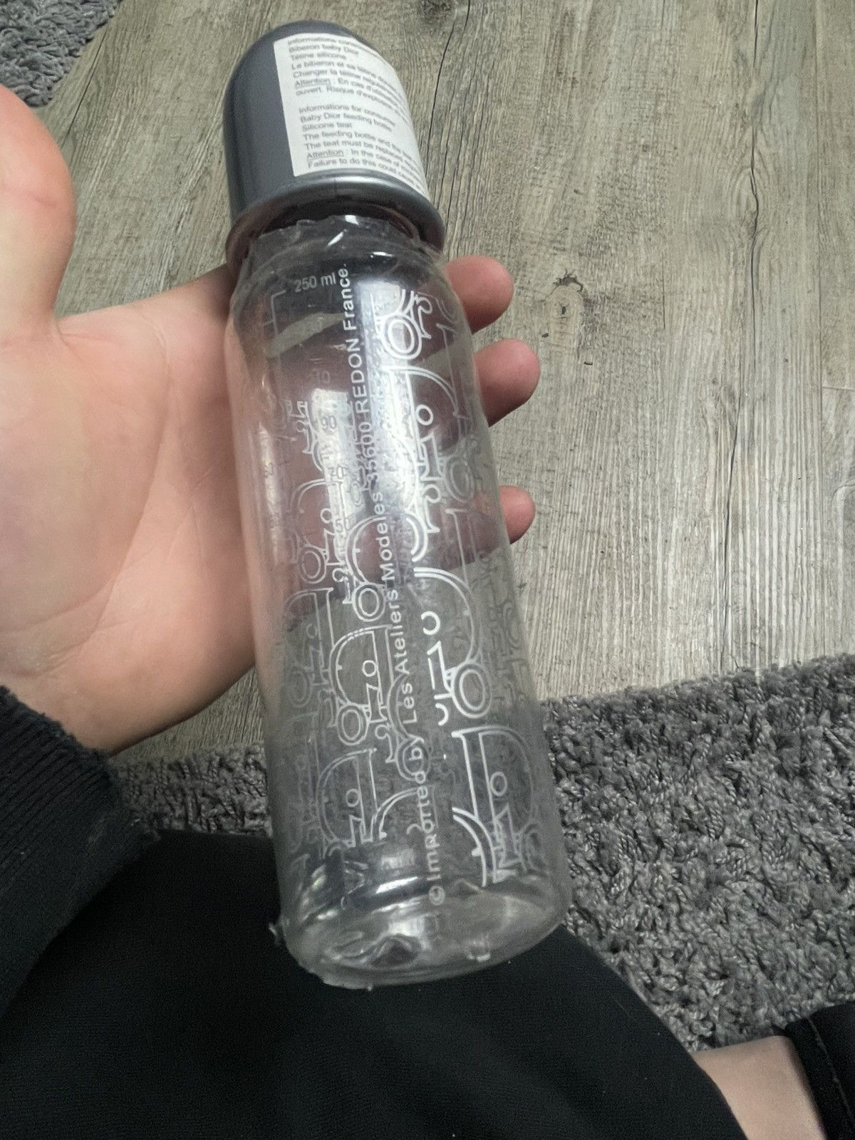 Dior Brand New 250mL Dior monogram Baby Bottle pint Size ONE SIZE - 2 Thumbnail