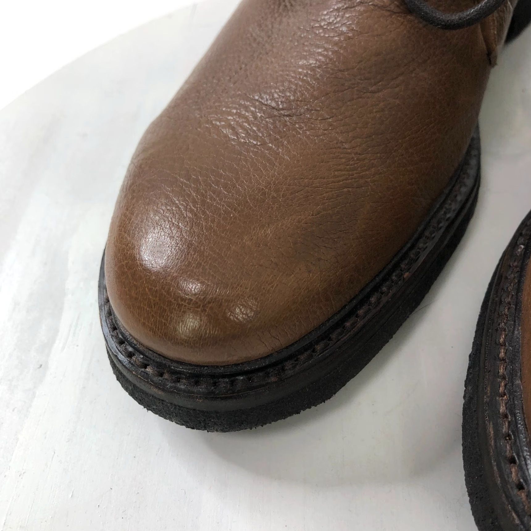 Frye Frye Boots Chukka Lace Up Derby Leather 10.5 Medium Men's Brown 4001 Size US 11 / EU 44 - 4 Thumbnail