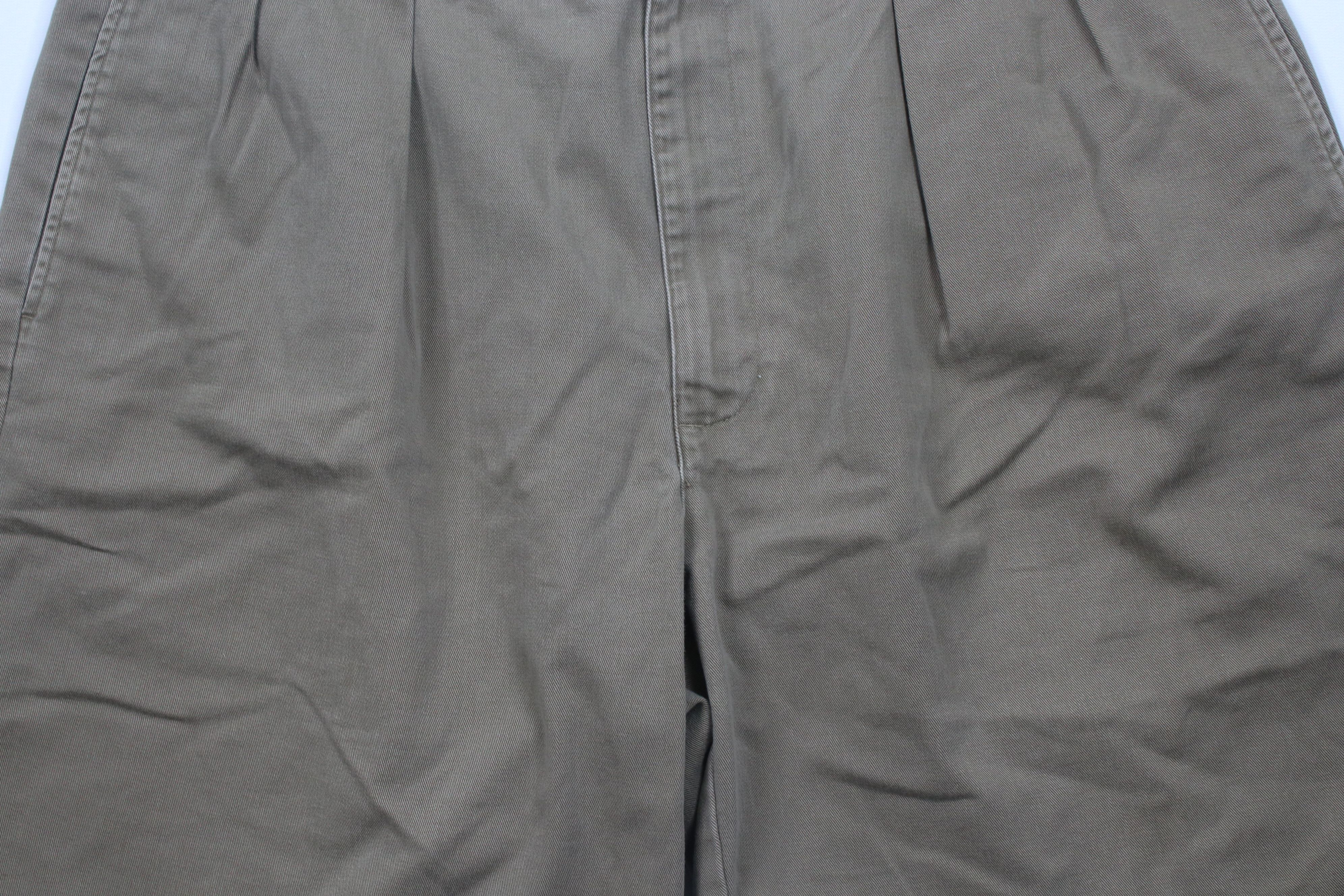 Ralph Lauren × Vintage Vintage 90s Ralph Lauren Above Knee Chino Shorts Cotton Size US 38 / EU 54 - 3 Thumbnail
