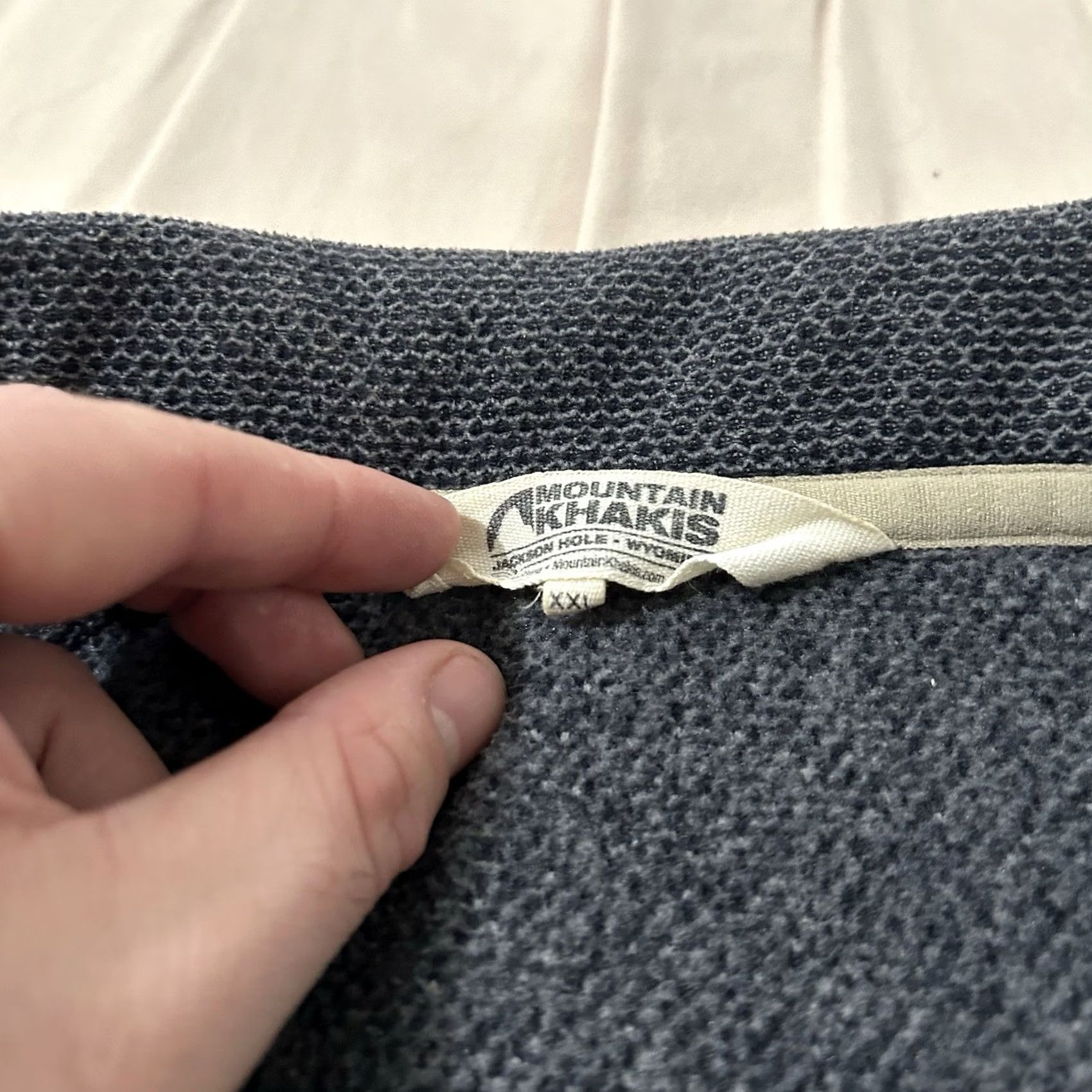 Mountain Khakis VINTAGE? Men’s Mountain Khakis Snap T Fleece Pullover Grey 2XL Sweatshirt Mens Size US XXL / EU 58 / 5 - 3 Thumbnail