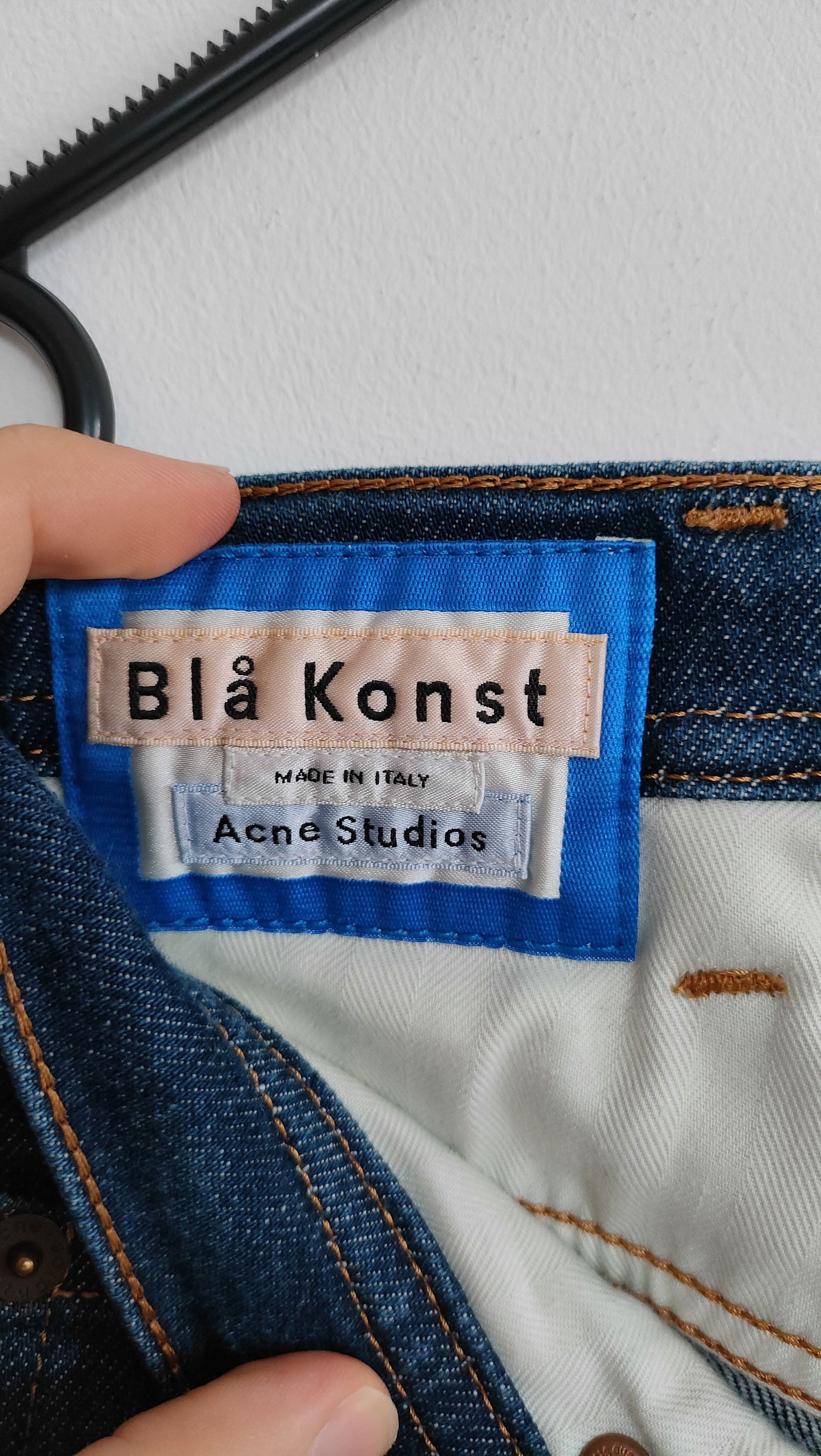 Acne Studios Acne Studios Blå Konst River Indigo Jeans Size US 30 / EU 46 - 3 Thumbnail
