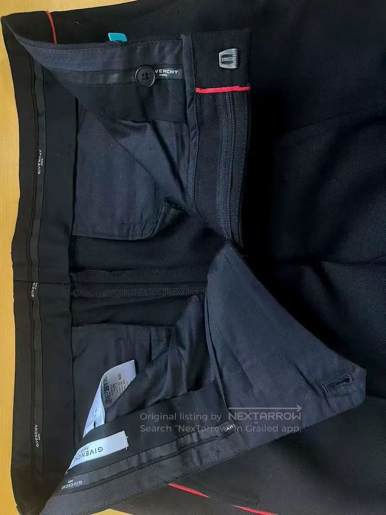 Givenchy Givenchy Size 48 Black Dress Pants Size US 32 / EU 48 - 4 Thumbnail