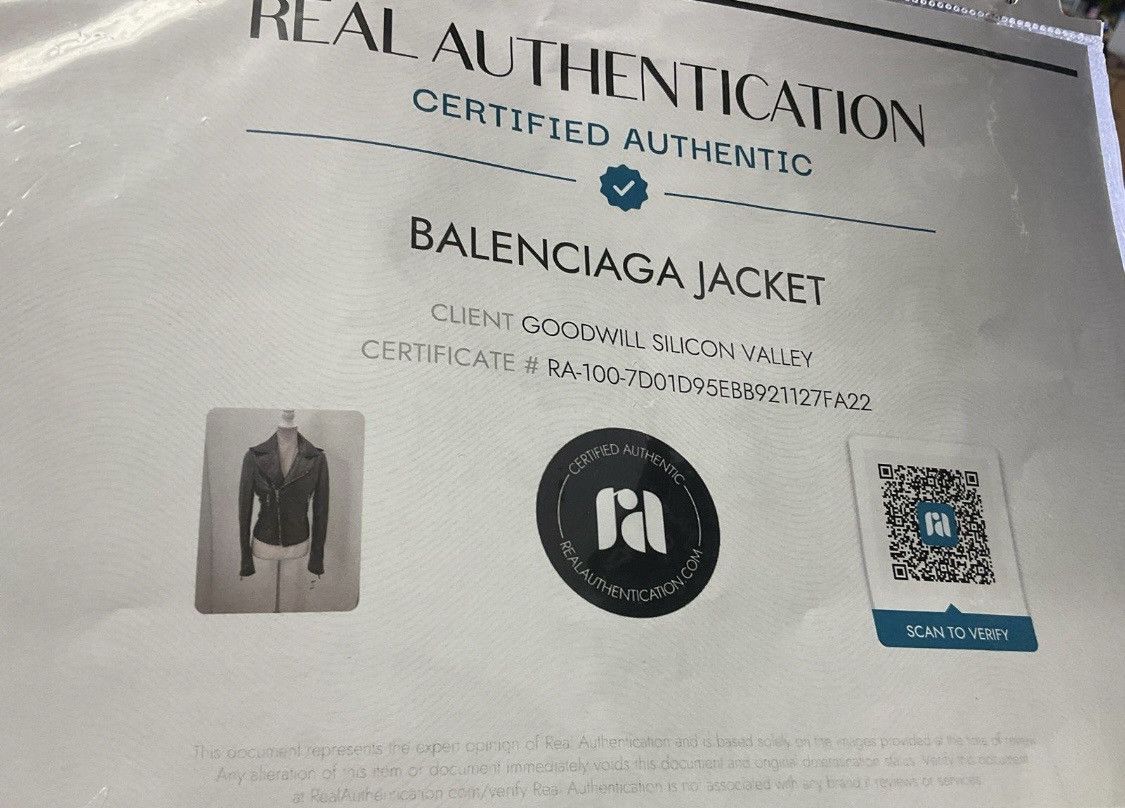 Balenciaga Authentic Balenciaga Black leather biker jacket with zipper Size US XXS / EU 40 - 6 Thumbnail