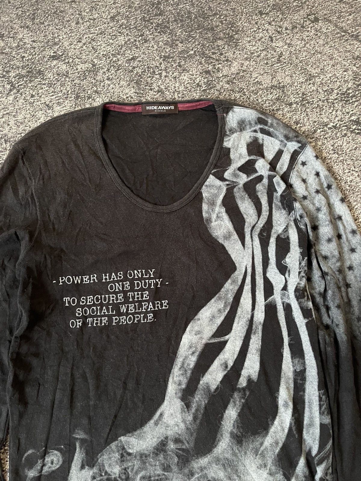 Japanese Brand Y2K Hideaways Ifsixwasnine longsleeve Size US M / EU 48-50 / 2 - 5 Thumbnail