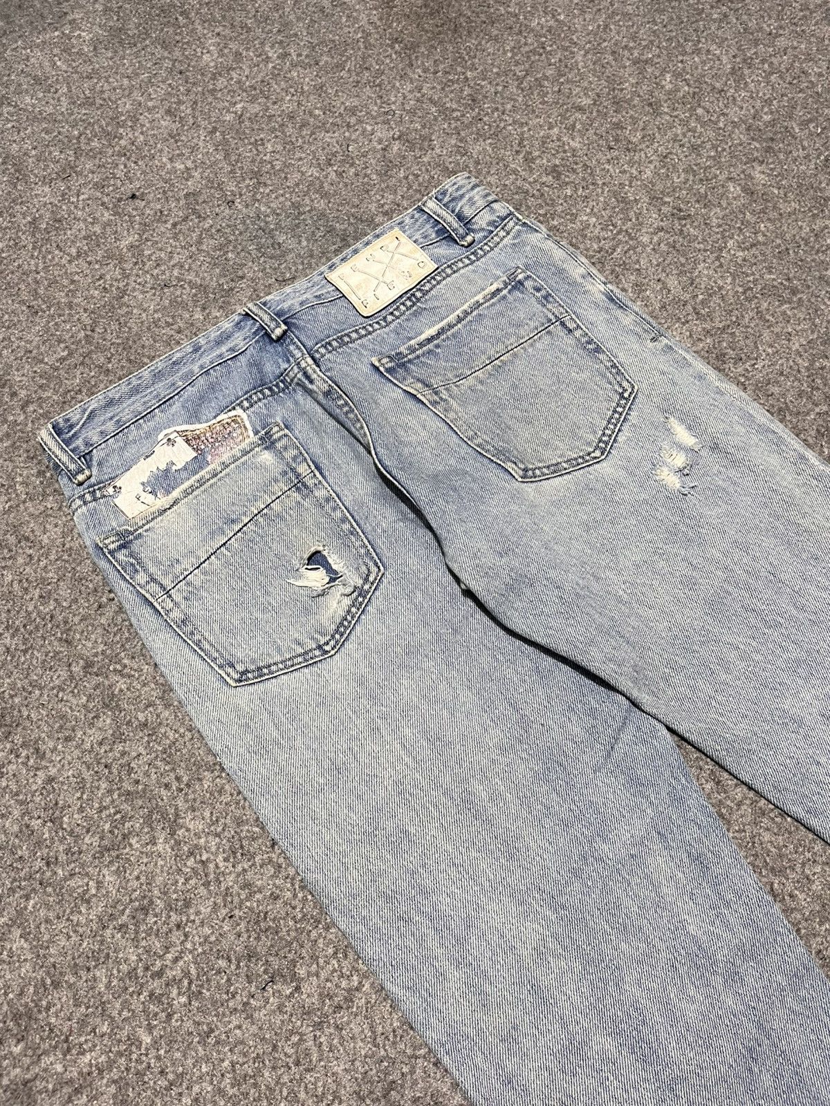 Fendi Fendi Fiend Ripped Jeans Pants Size US 34 / EU 50 - 2 Thumbnail