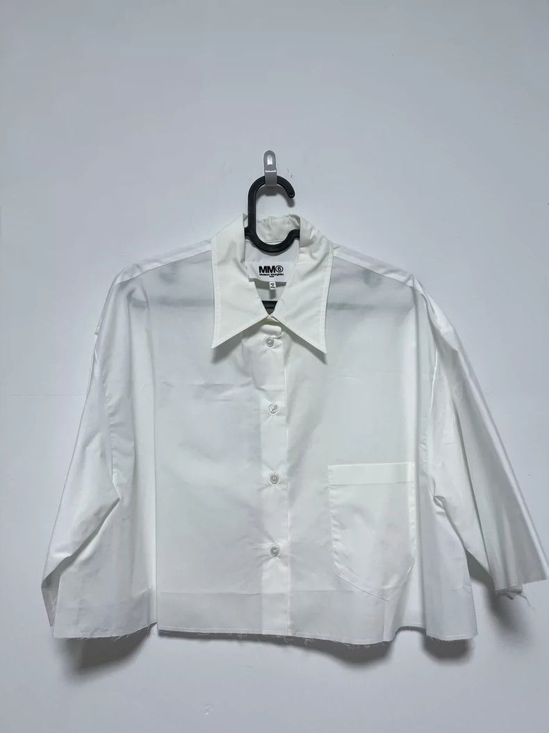 Maison Margiela Maison Margiela 2022 spring and summer spread-shoulder shir Size US S / EU 44-46 / 1 - 2 Thumbnail