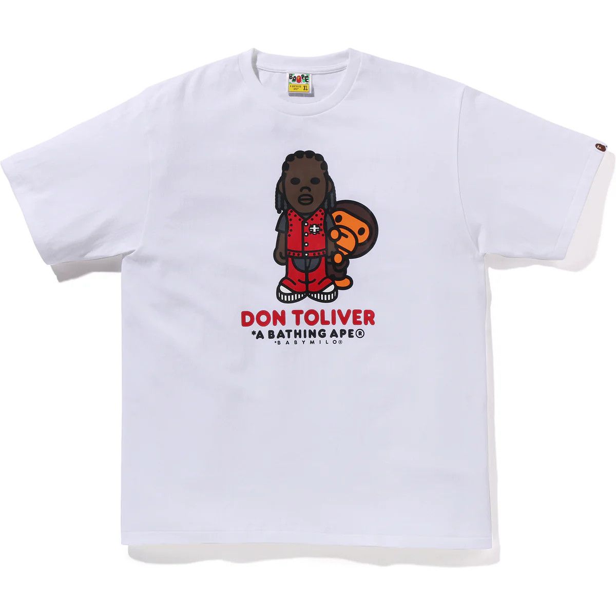 Bape BAPE x DON TOLIVER MILO TEE Size US L / EU 52-54 / 3 - 1 Thumbnail