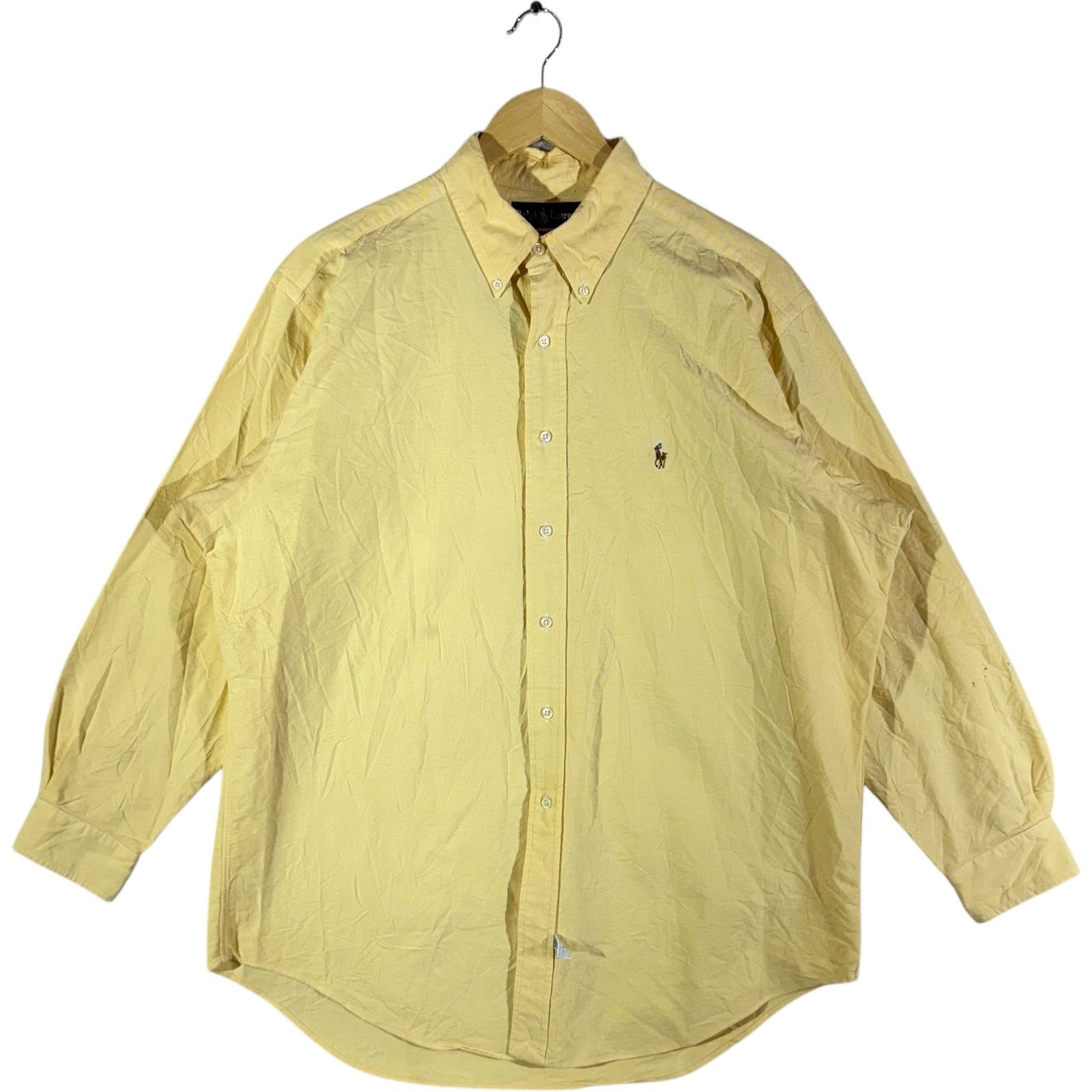 Polo Ralph Lauren Vintage Polo Ralph Lauren Long Sleeve Button Up 16/33 Size US L / EU 52-54 / 3 - 1 Thumbnail