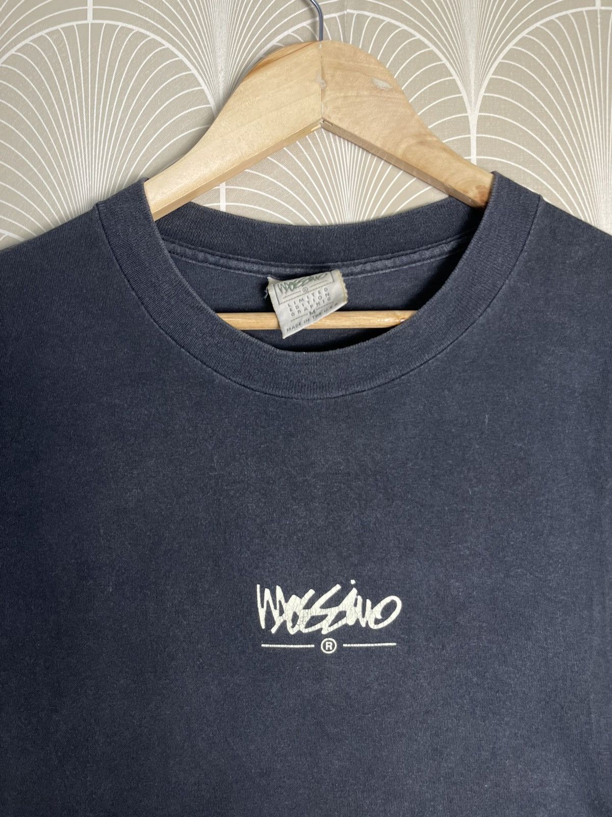 Mossimo × Vintage 90s MOSSIMO LIMITED EDITION GRAPHIC BIG LOGO TSHIRT FADED Size US M / EU 48-50 / 2 - 5 Thumbnail