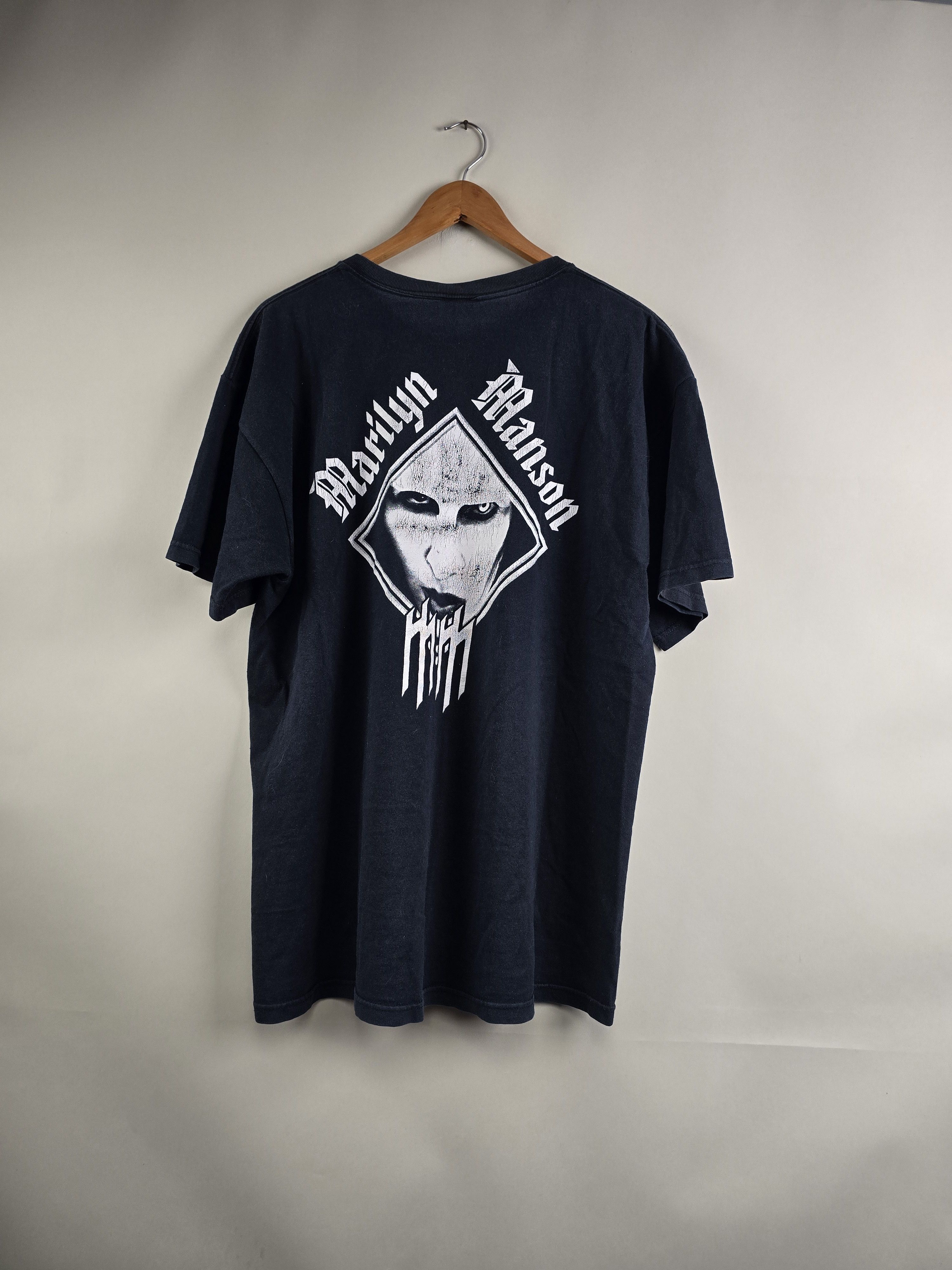 Band Tees × Marilyn Manson × Vintage 2004 Marilyn Manson XL 23" 30" Size US XL / EU 56 / 4 - 5 Thumbnail