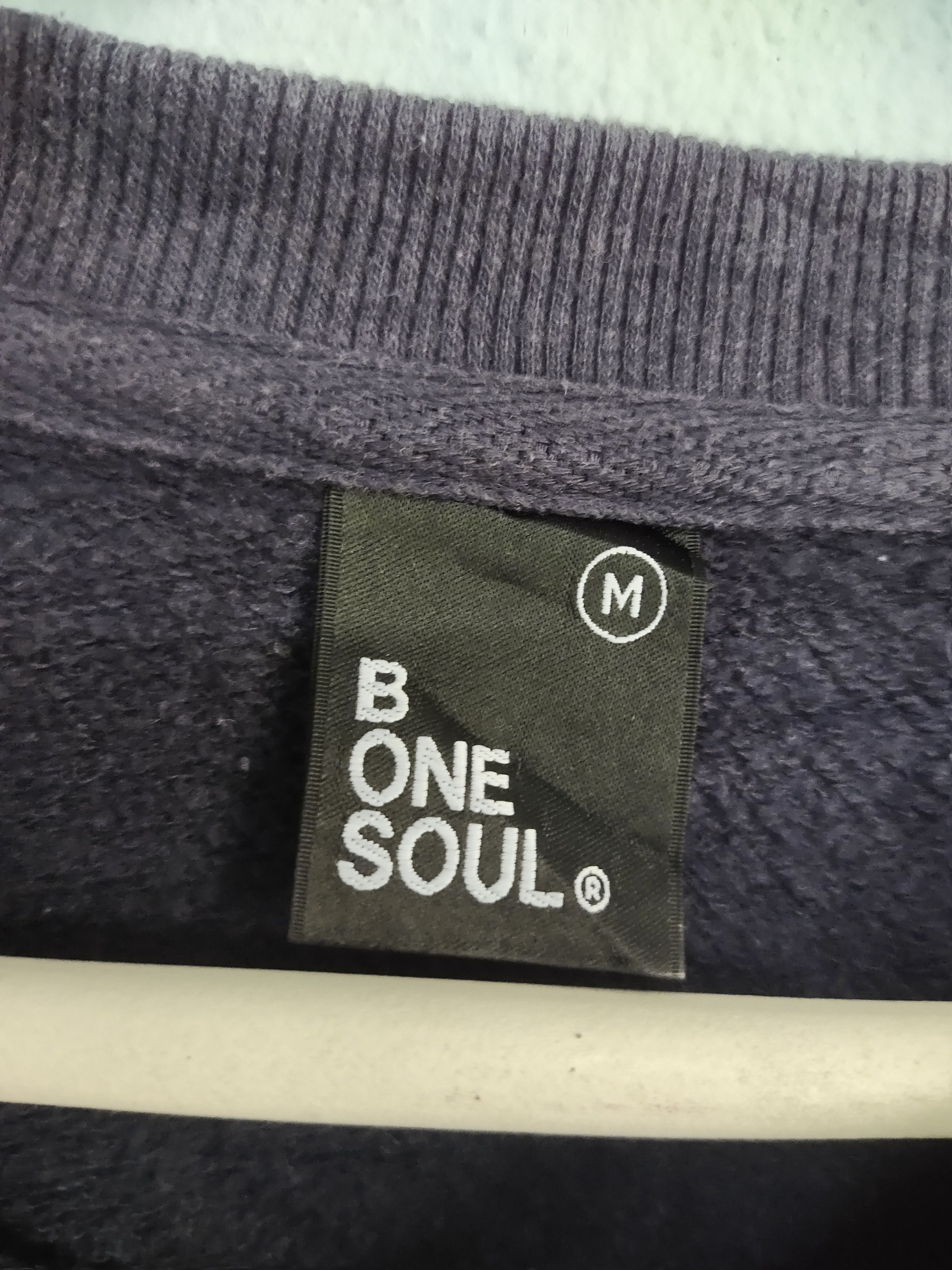 Japanese Brand Bone Soul Sweatshirt Crewneck Size US M / EU 48-50 / 2 - 4 Thumbnail