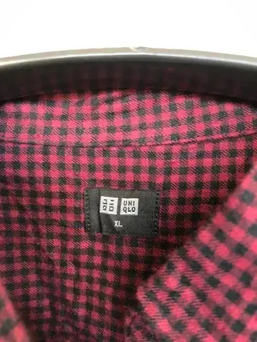 Japanese Brand Japanese Brand Uniqlo Plaid Tartan Flannel Shirt 👕 Size US XL / EU 56 / 4 - 3 Thumbnail
