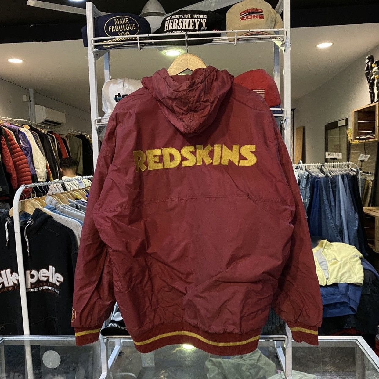 NFL Vintage 90’s WASHINGTON REDSKINS STARTER JACKET Size US L / EU 52-54 / 3 - 1 Thumbnail